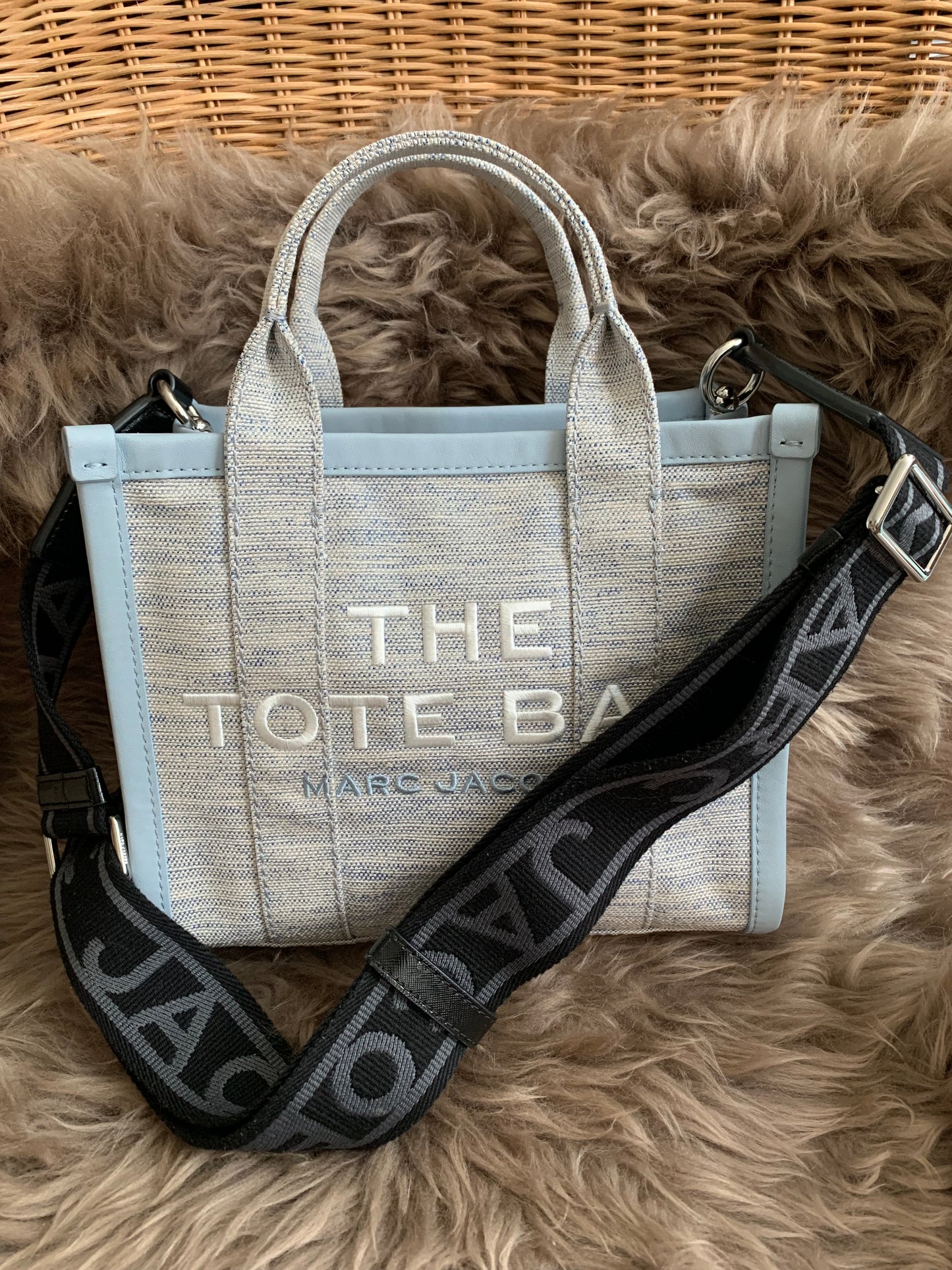MARC JACOBS
Canvas Small Summer Tote Bag Blue