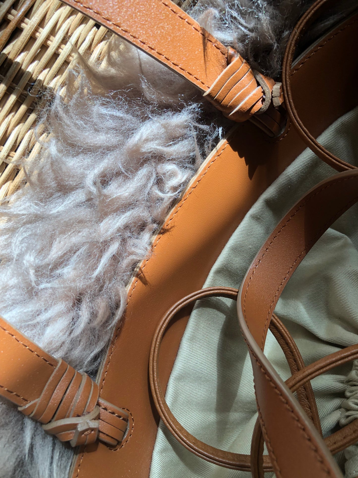 Preloved SEE BY CHLOÉ Cecilia Fringed Leather Bucket Bag