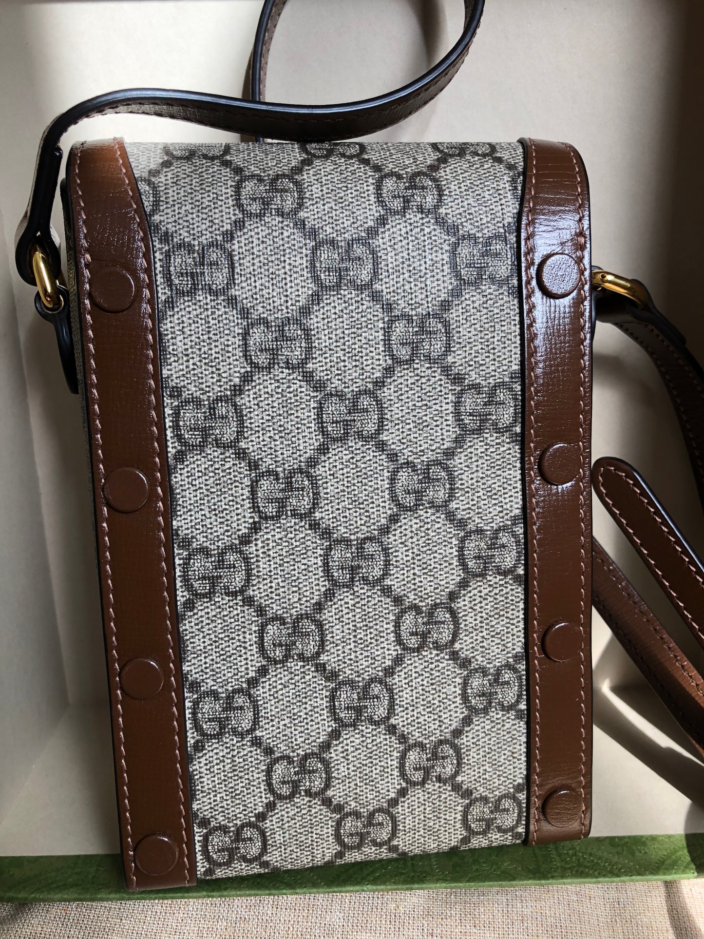 Preloved Gucci Horsebit 1955 mini bag