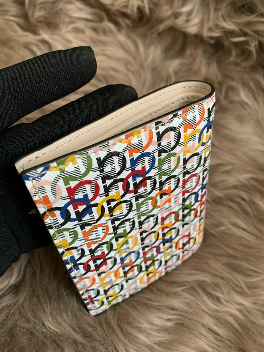 Salvatore Ferragamo Gancini Multicolor Small Wallet