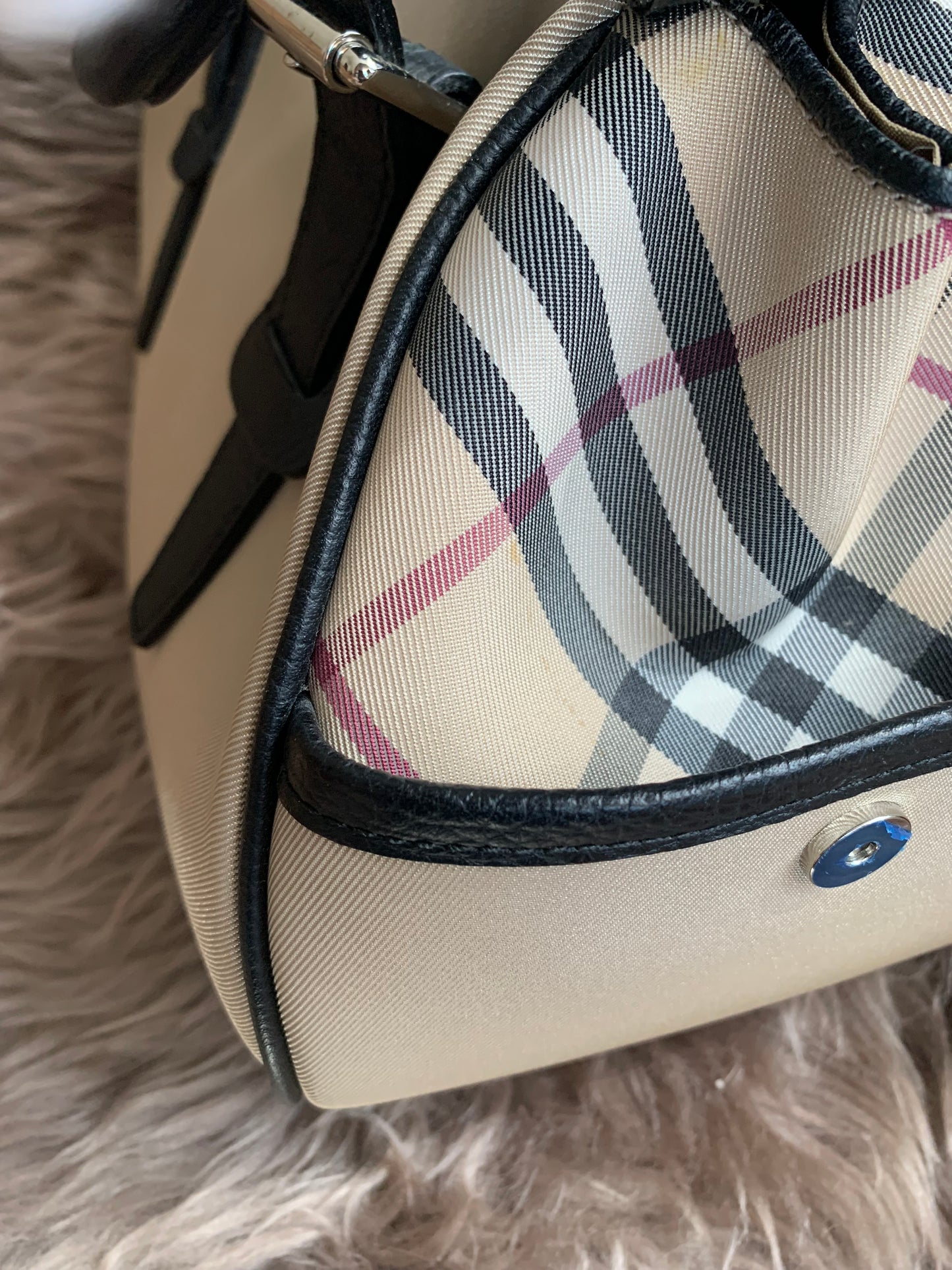 Burberry Nova Check Bowling Boston