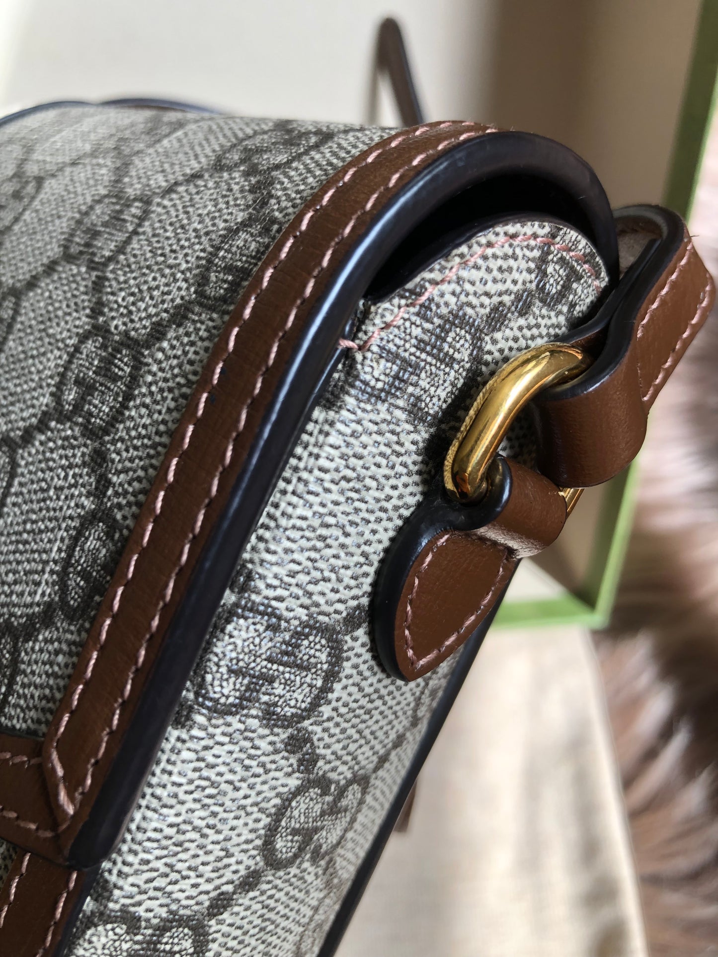 Preloved Gucci Horsebit 1955 mini bag