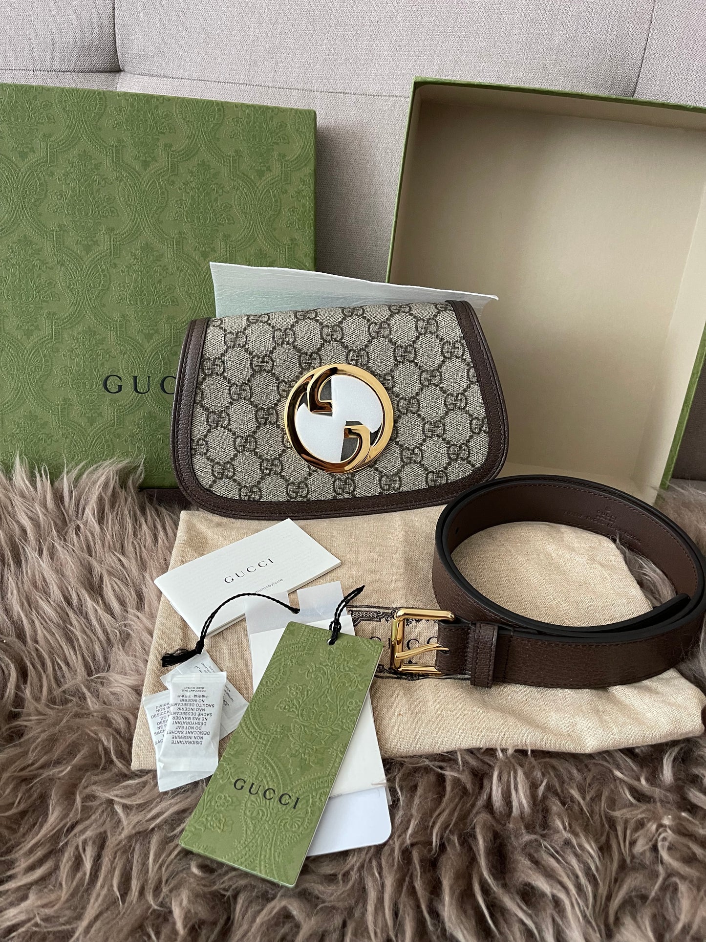 Preloved Authentic Unused Gucci Blondie Belt Bag