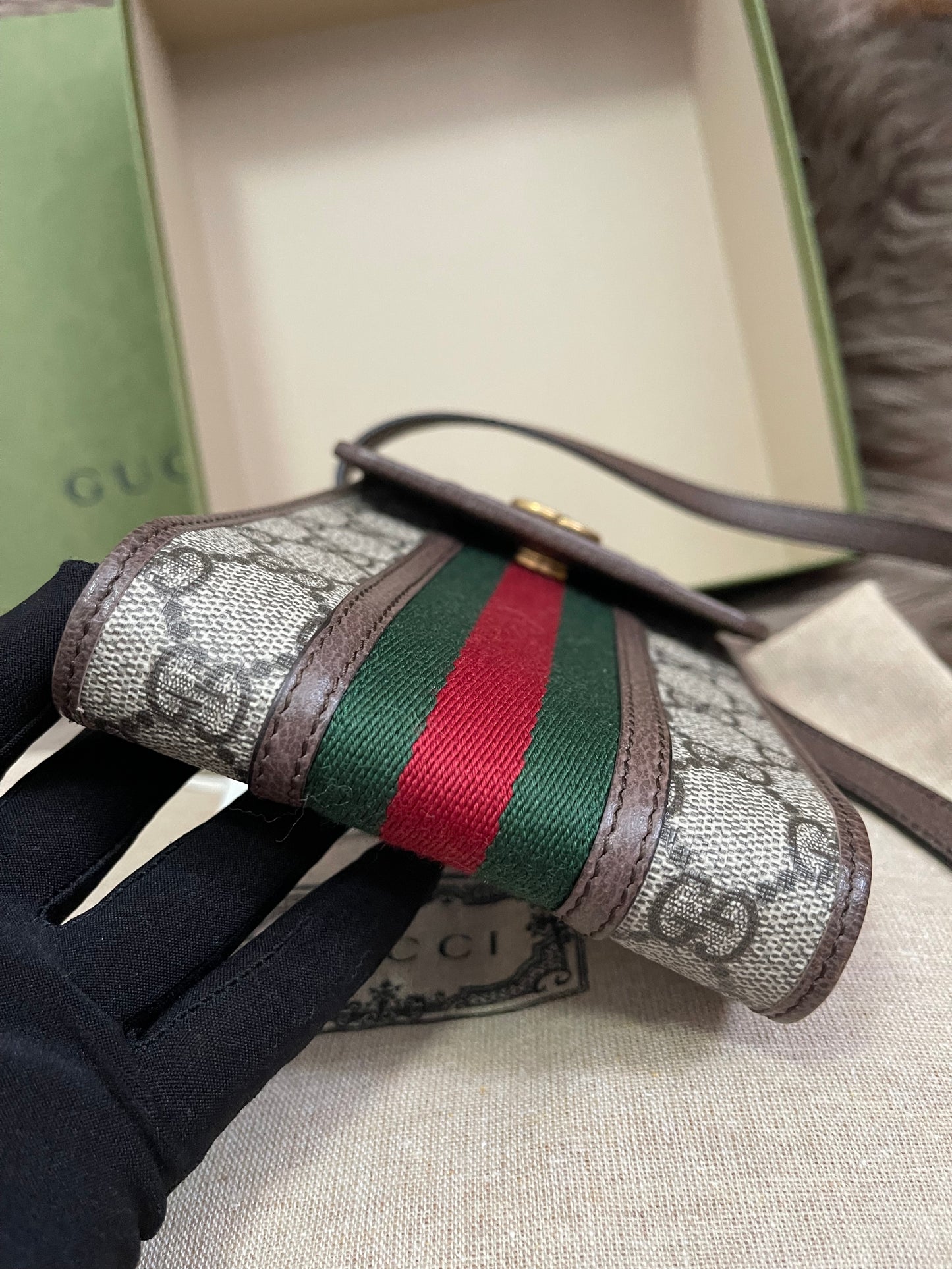 Preloved Gucci GG Ophidia Mini Bag