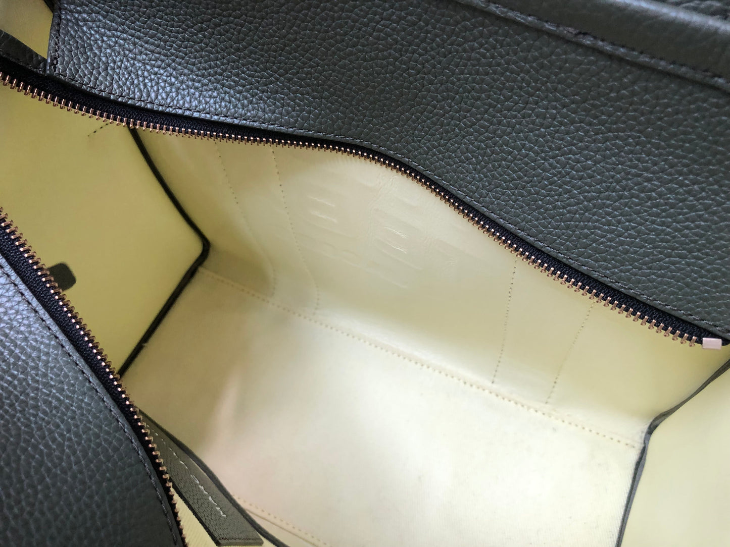 Preloved Marc Jacobs the medium leather tote bag in Green