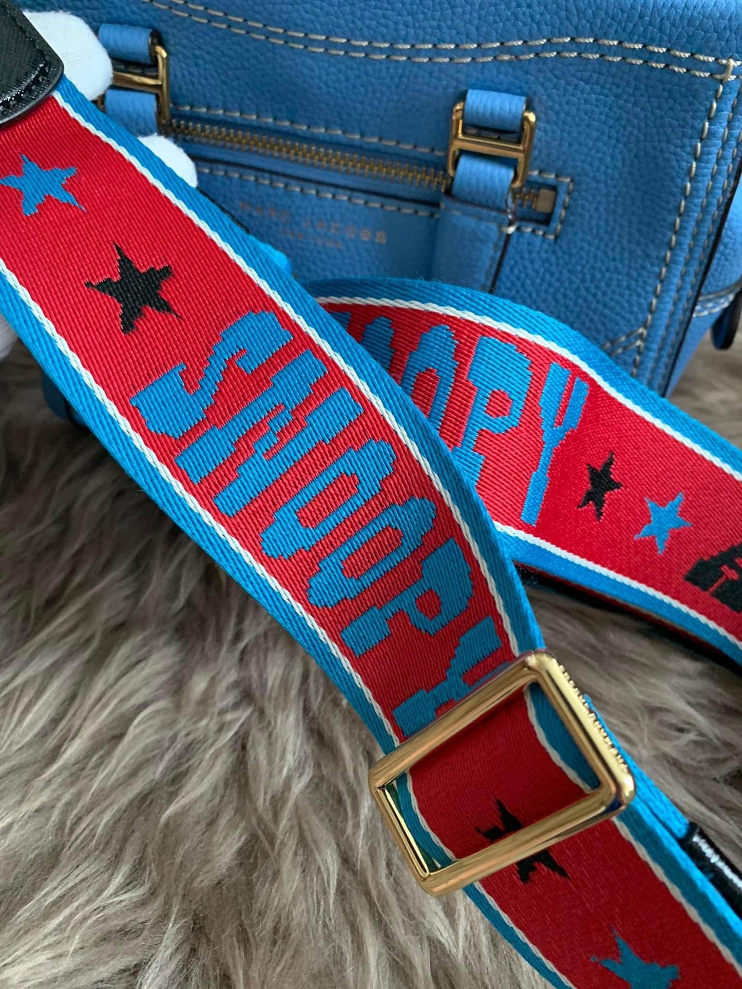Marc Jacobs Mini Cruiser Satchel Bag in Coastal Blue