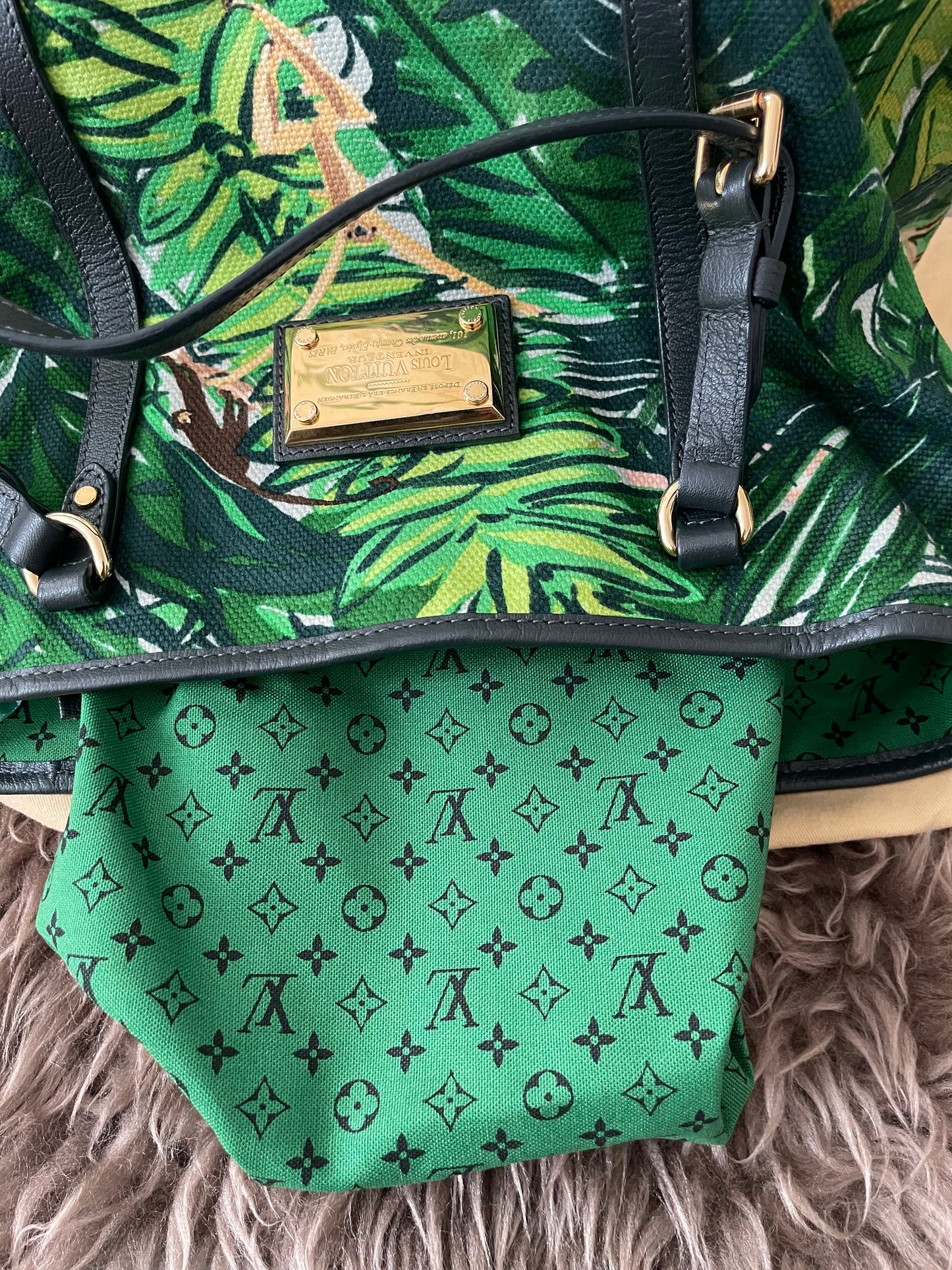 Preloved Authentic Louis Vuitton Ailleurs Adventure Cabas PM ( Limited Edition )