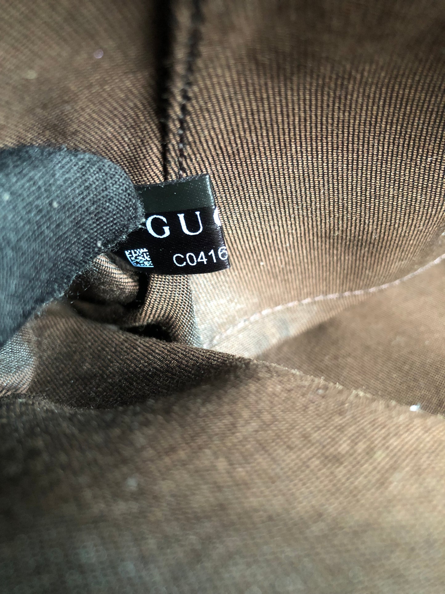 Preloved Gucci Waist Belt Bag GG Canvas