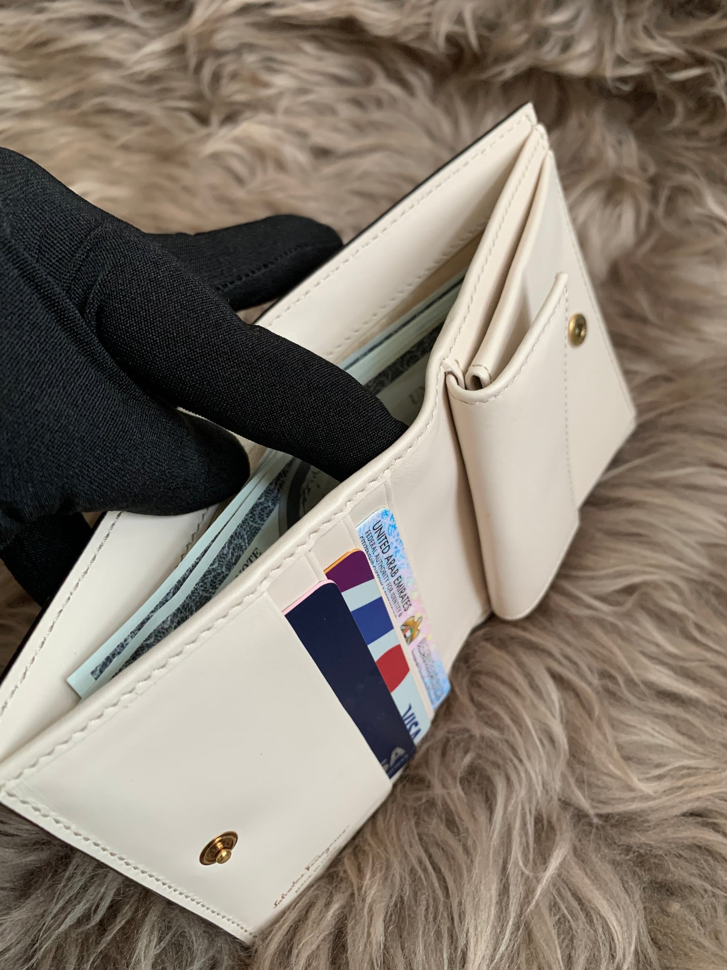 Salvatore Ferragamo Gancini Multicolor Small Wallet