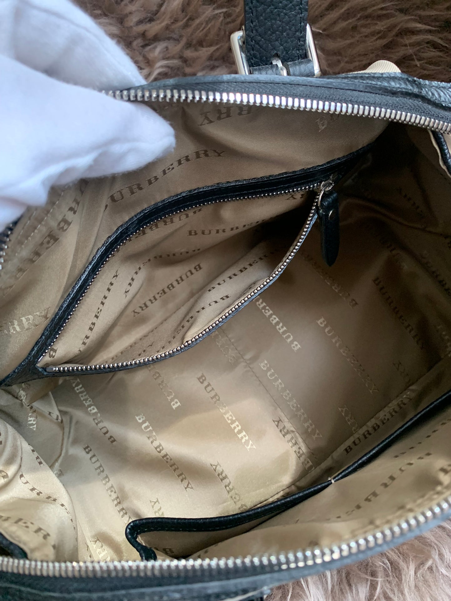 Burberry Nova Check Bowling Boston