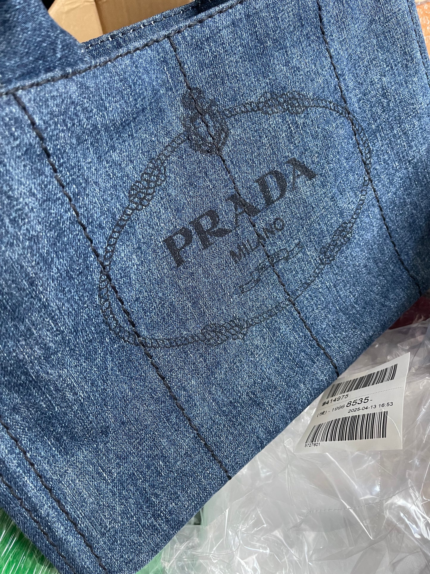 Price Drop! Preloved Prada 2000-2020 Canapa Denim