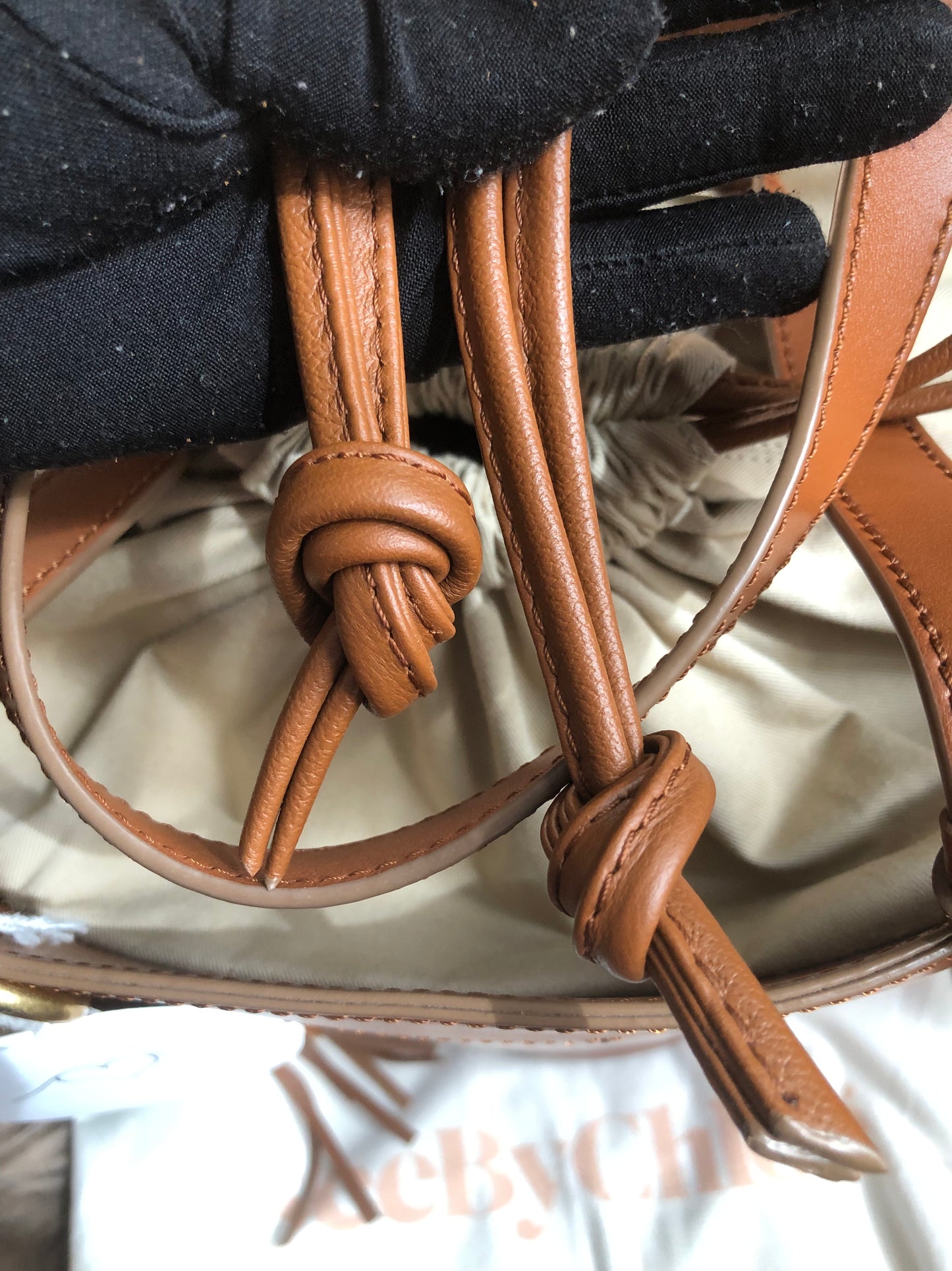 Preloved SEE BY CHLOÉ Cecilia Fringed Leather Bucket Bag