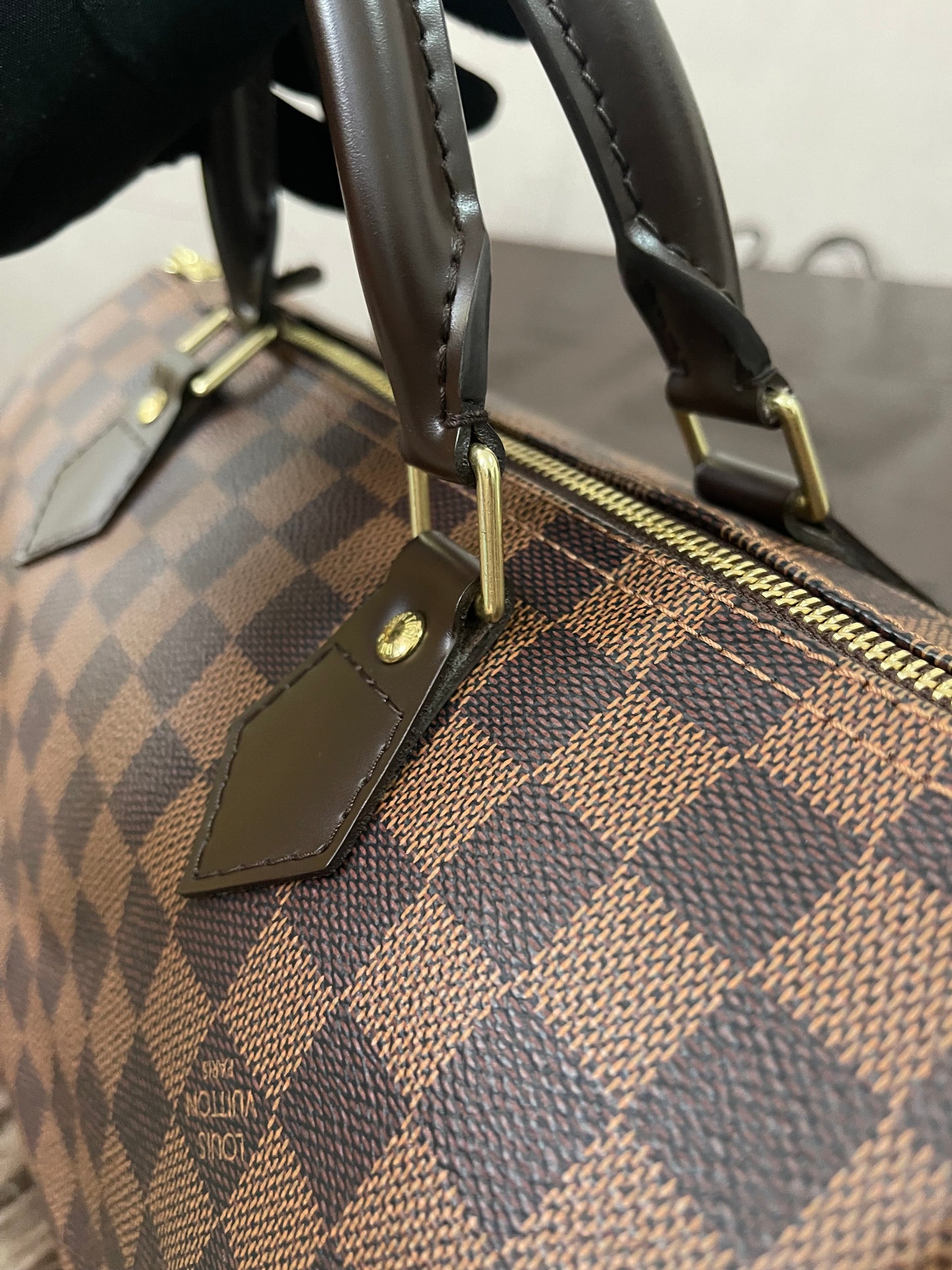 Preloved Louis Vuitton Speedy 30 Damier
