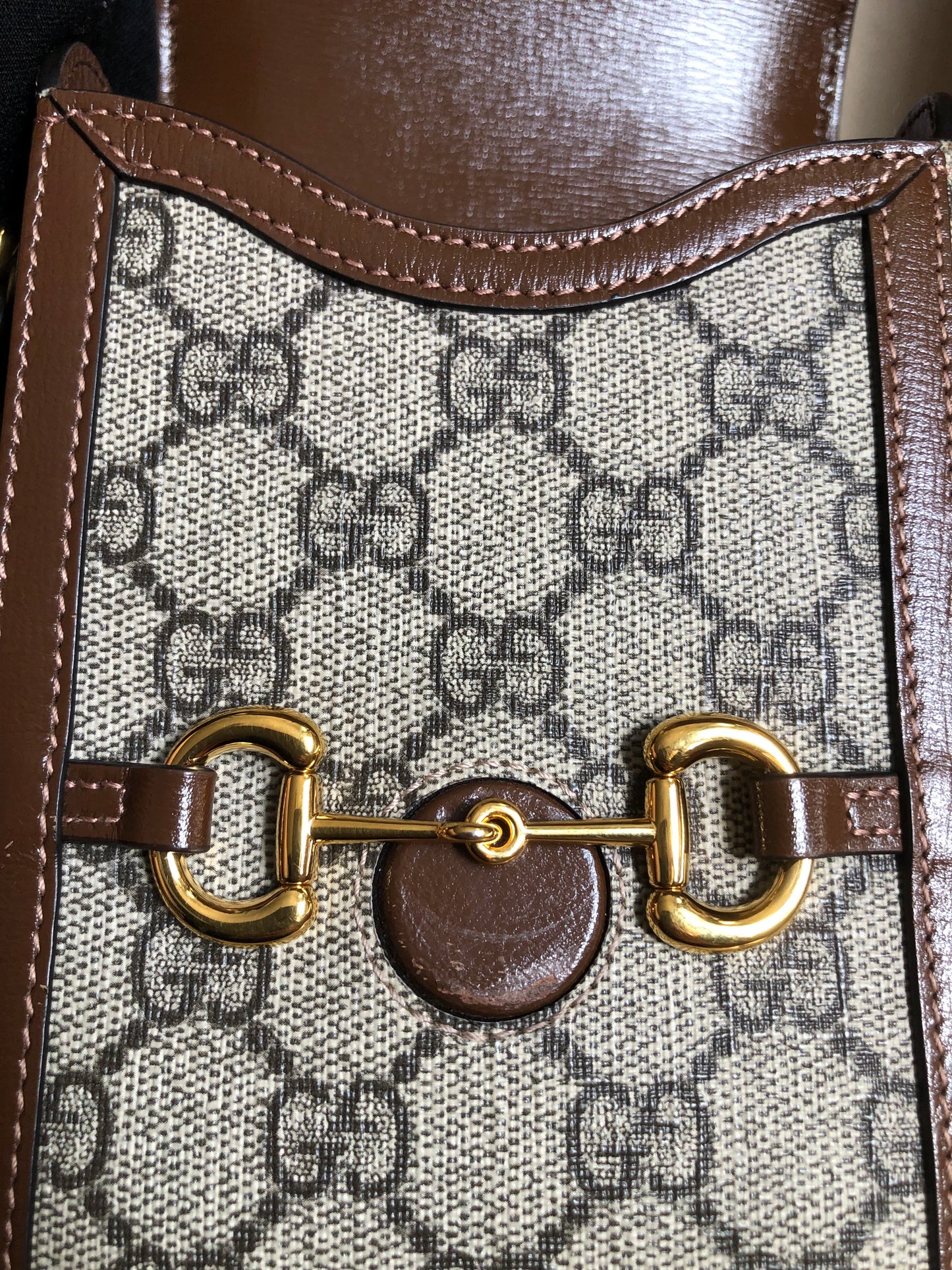 Preloved Gucci Horsebit 1955 mini bag