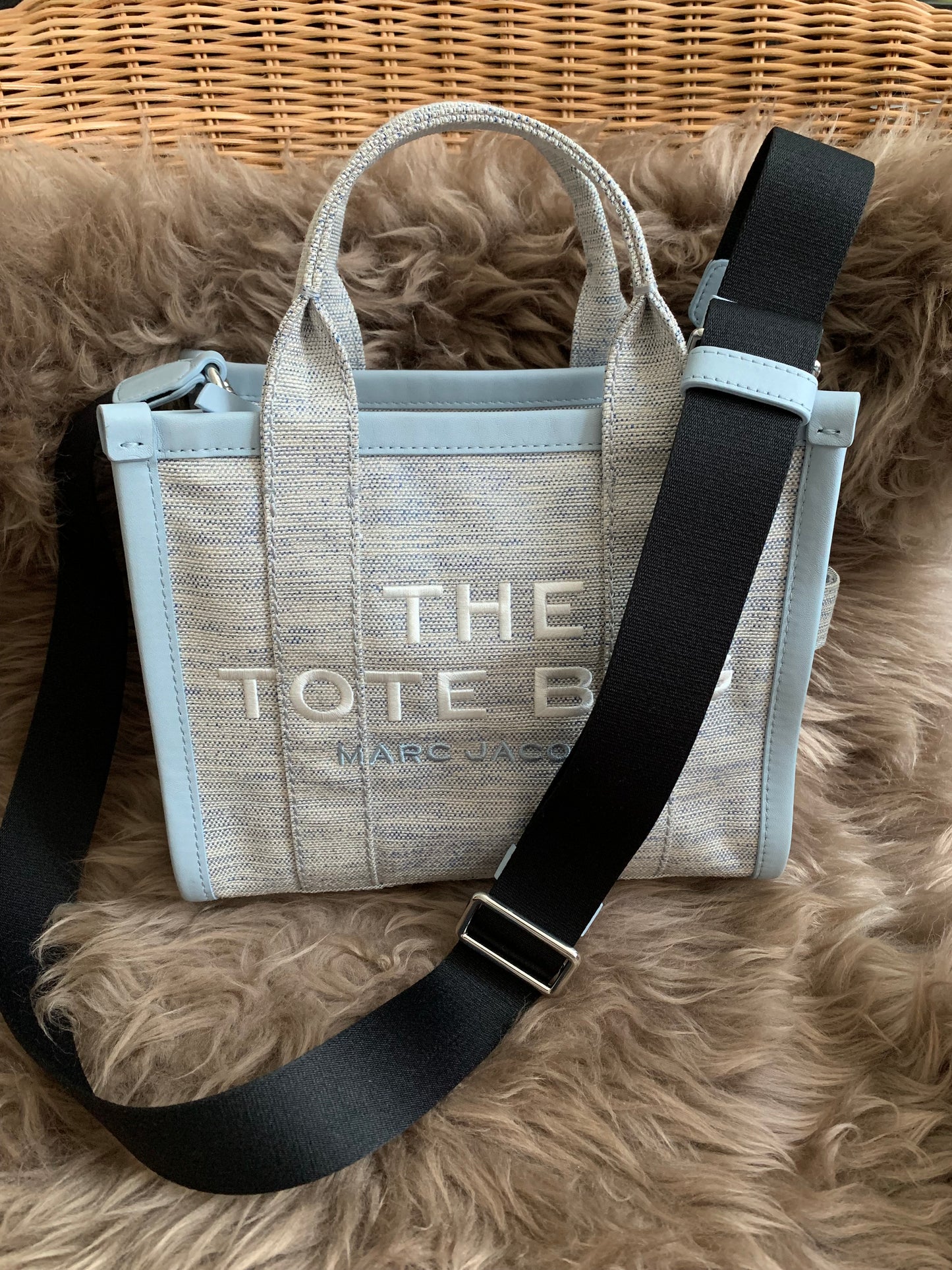 MARC JACOBS
Canvas Small Summer Tote Bag Blue