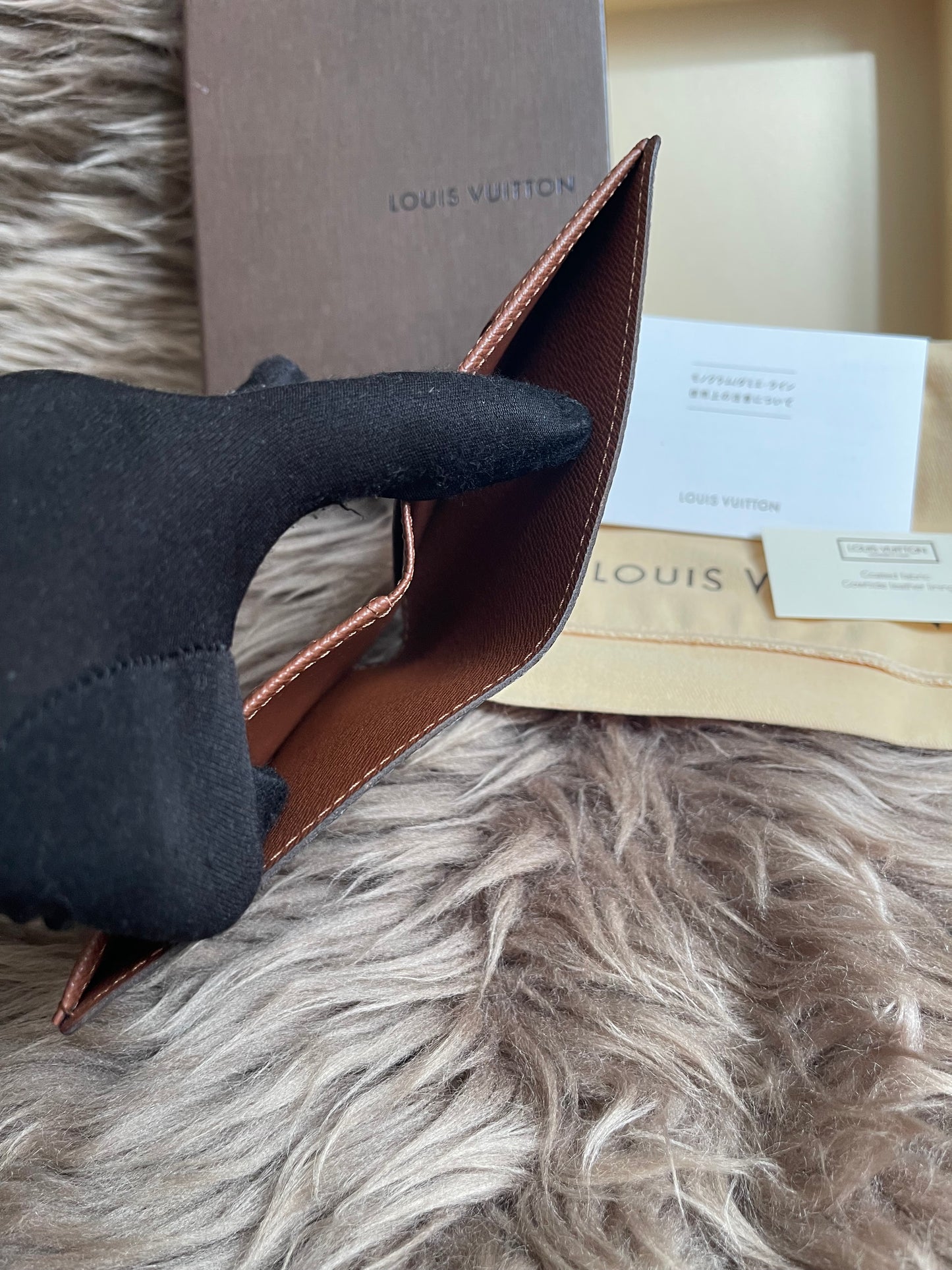 Preloved Louis Vuitton Monogram Porte Billets Credit Wallet