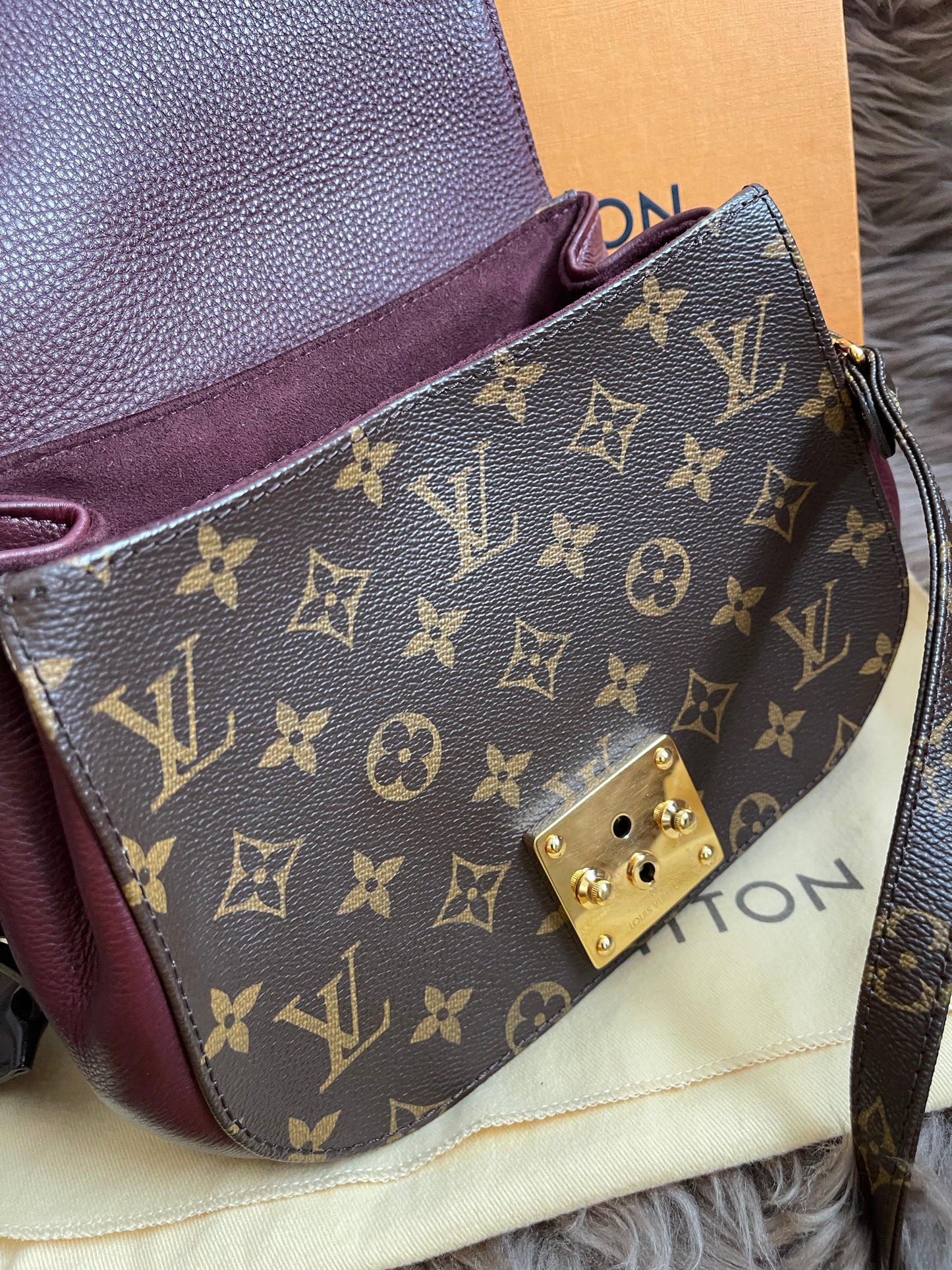 Preloved Louis Vuitton Monogram Eden PM Bag