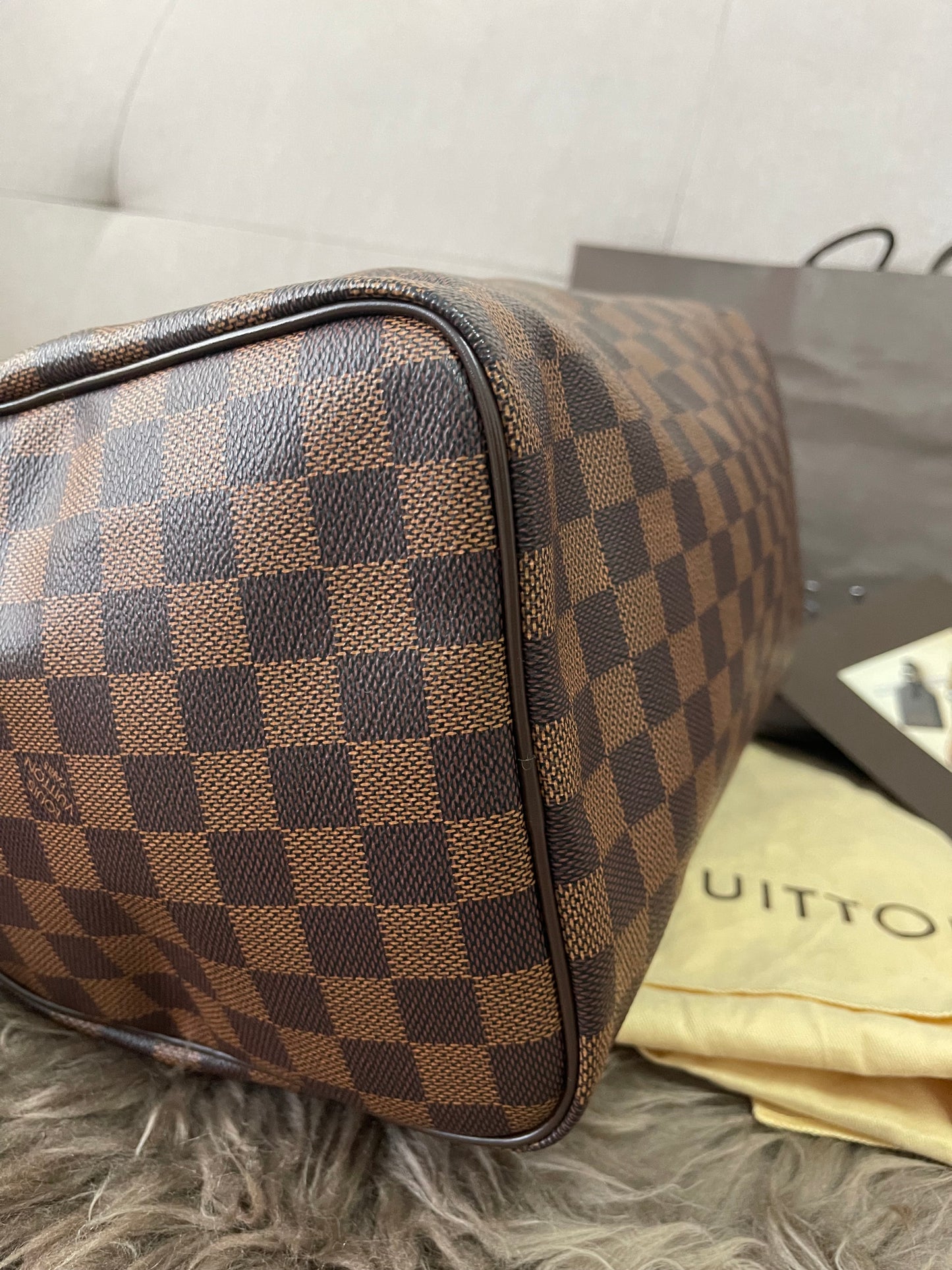 Preloved Louis Vuitton Speedy 30 Damier