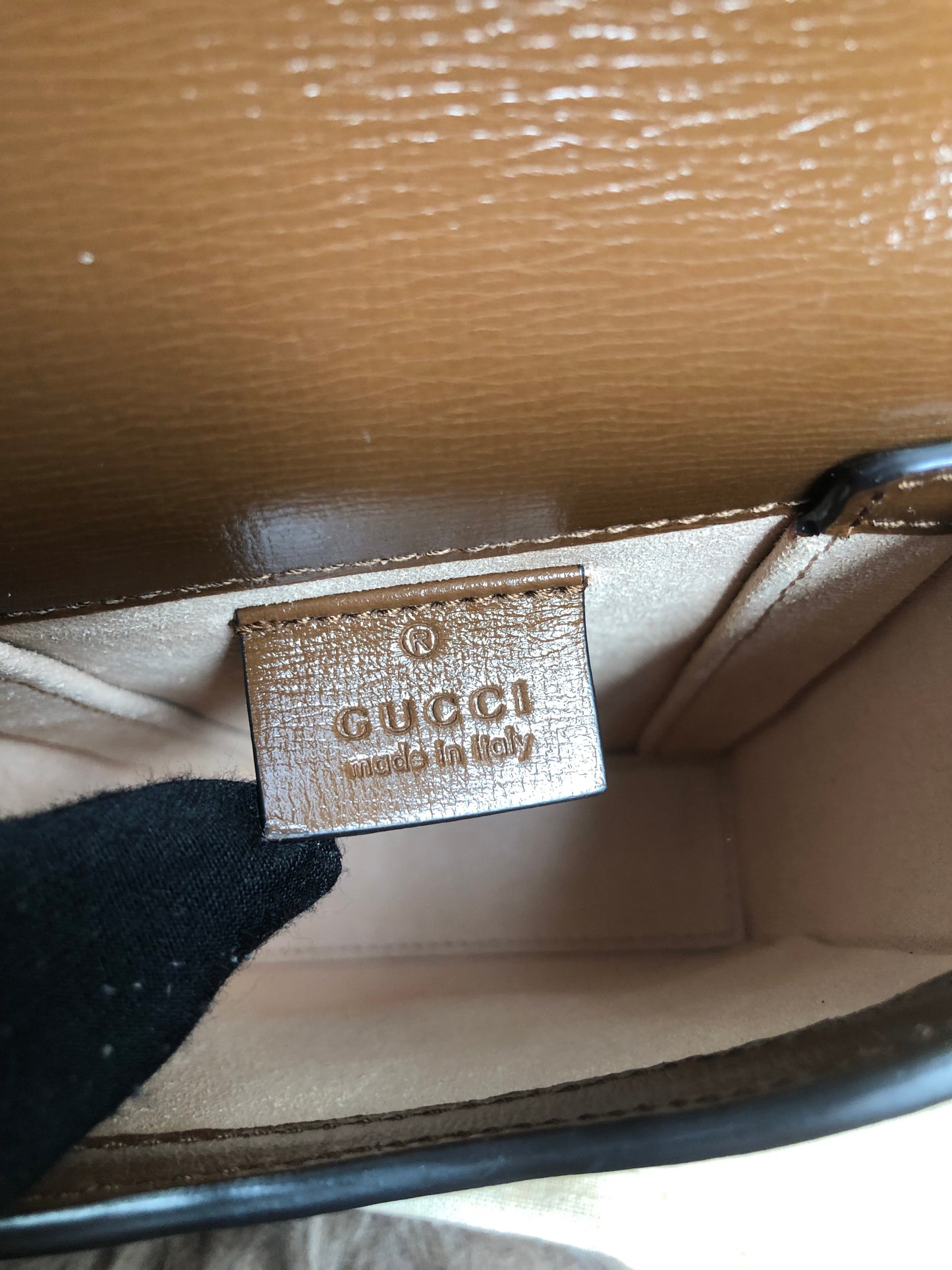 Preloved Gucci Horsebit 1955 mini bag
