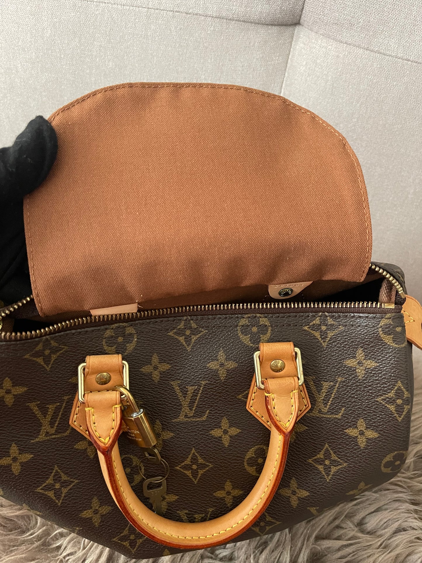 Preloved Authentic Louis Vuitton Speedy 25