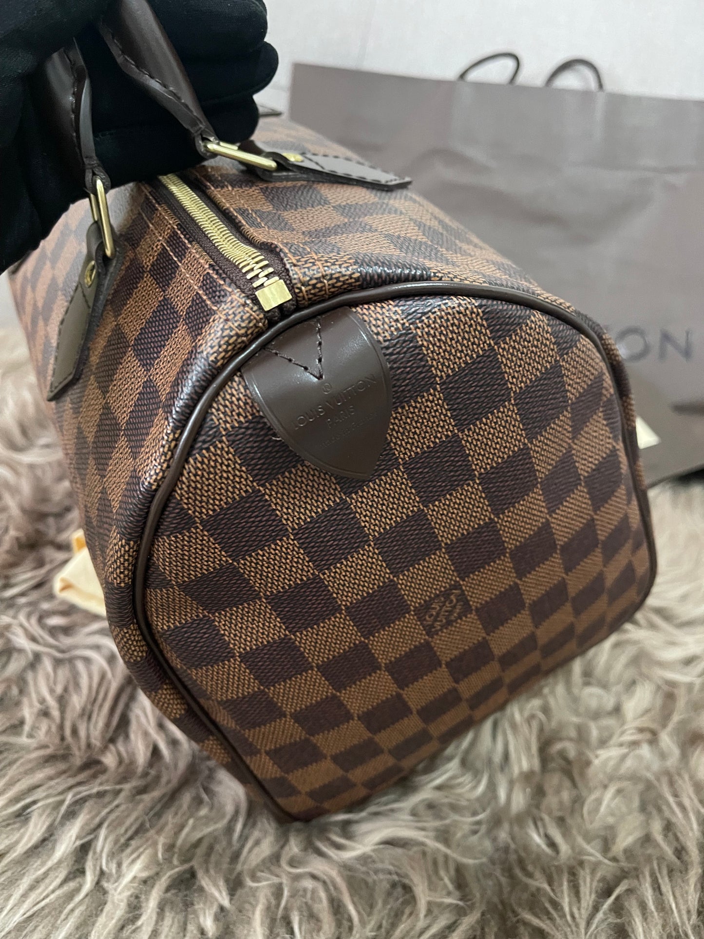 Preloved Louis Vuitton Speedy 30 Damier