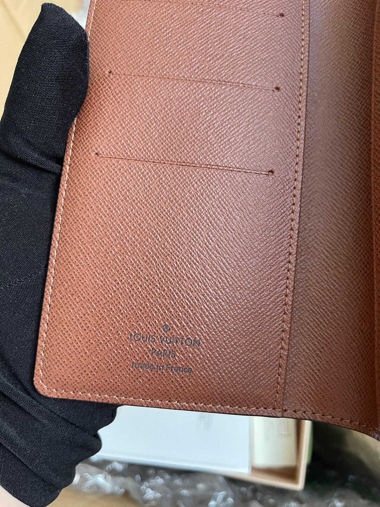 Preloved LOUIS VUITTON Agenda Poche Monogram