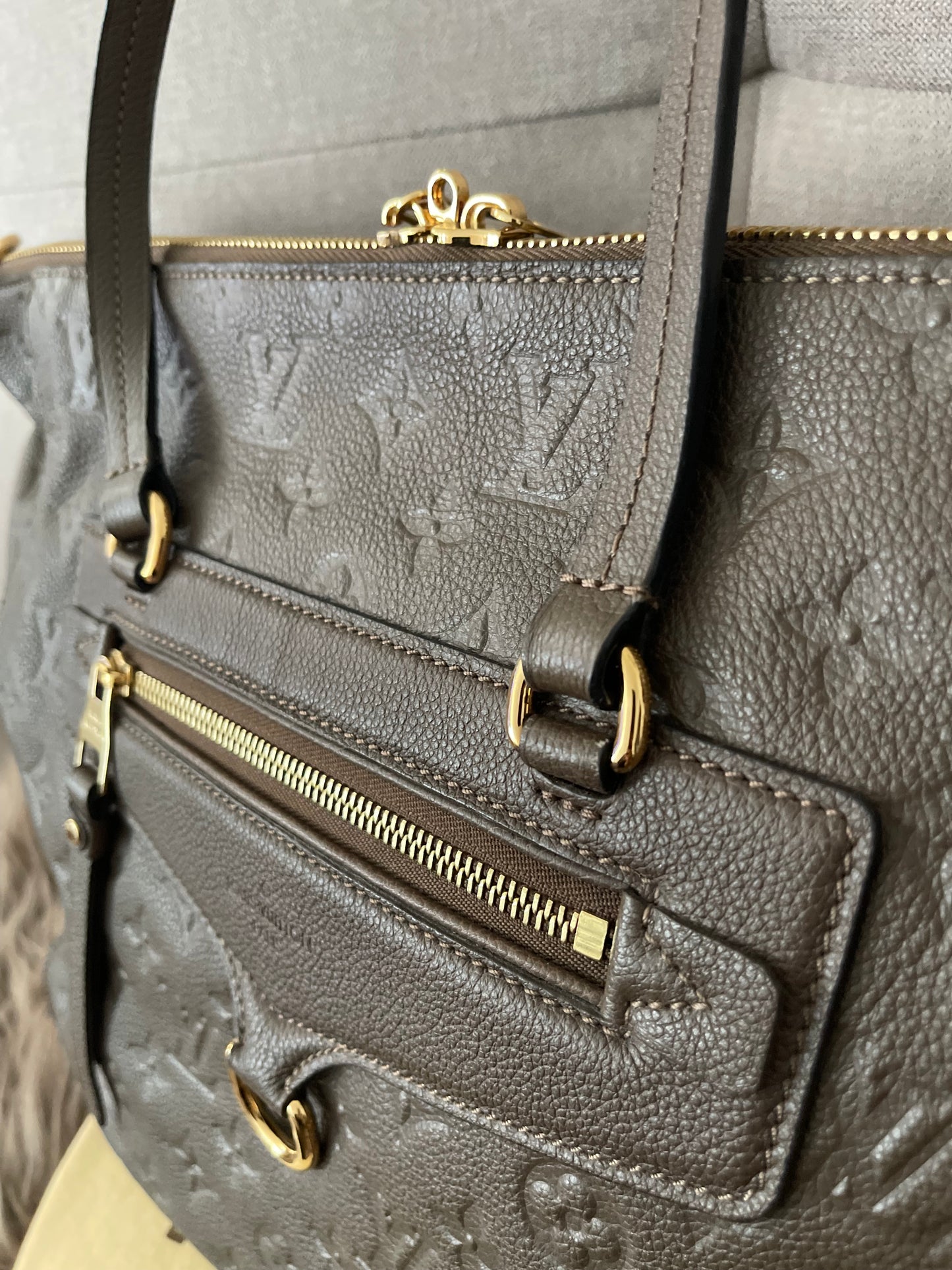 Preloved Authentic Louis Vuitton Ombre Monogram Empreinte Leather Lumineuse PM Bag