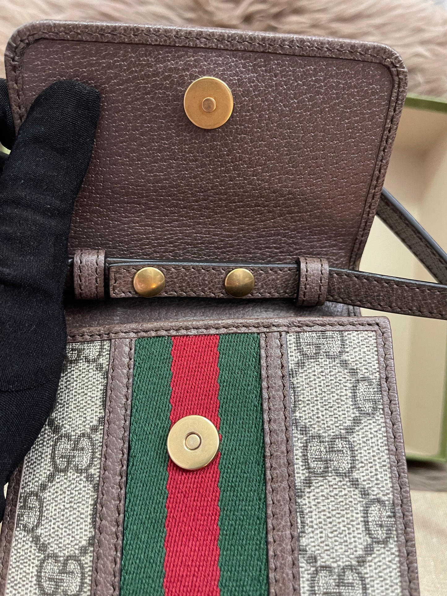 Preloved Gucci GG Ophidia Mini Bag