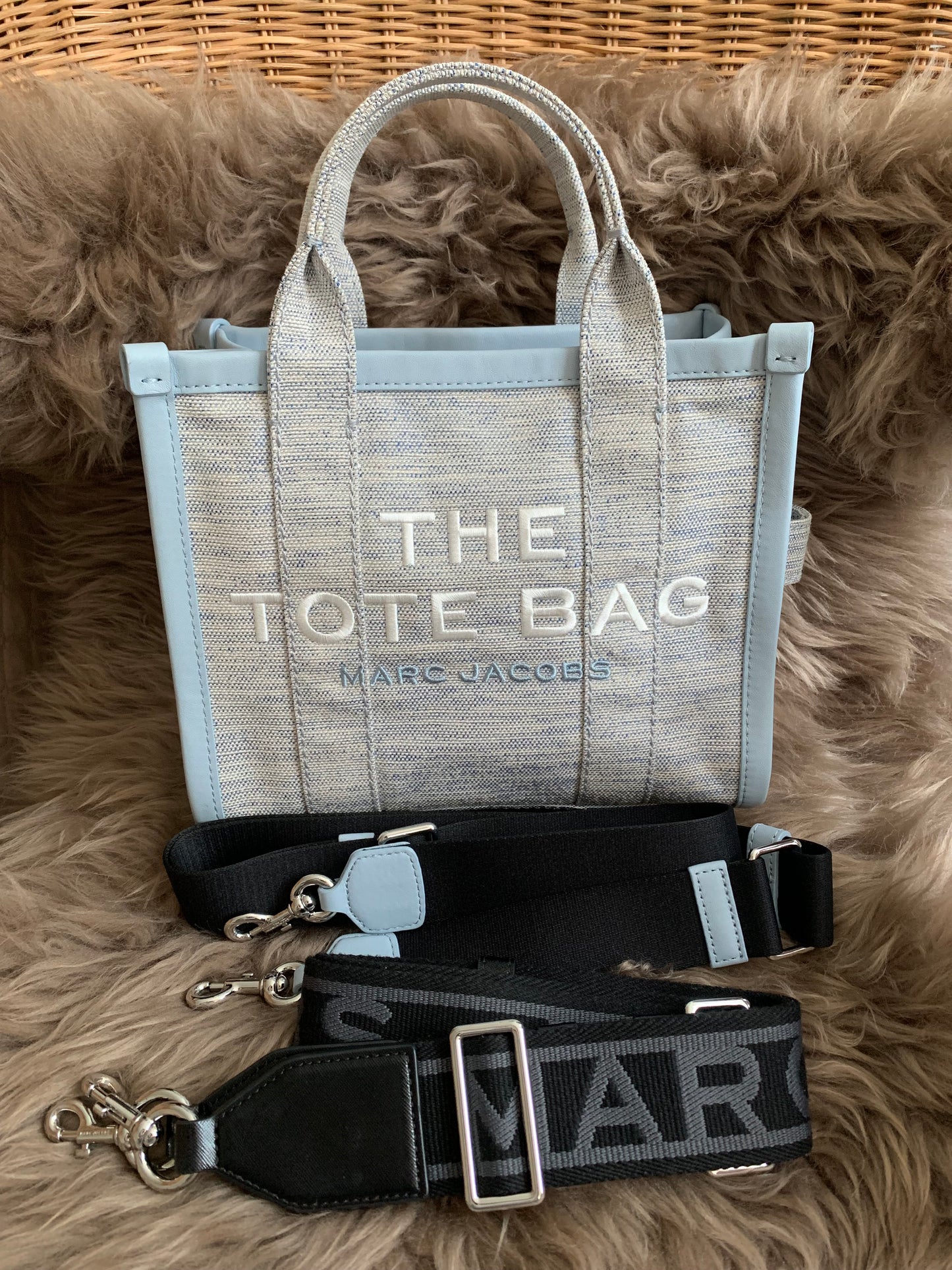 MARC JACOBS
Canvas Small Summer Tote Bag Blue