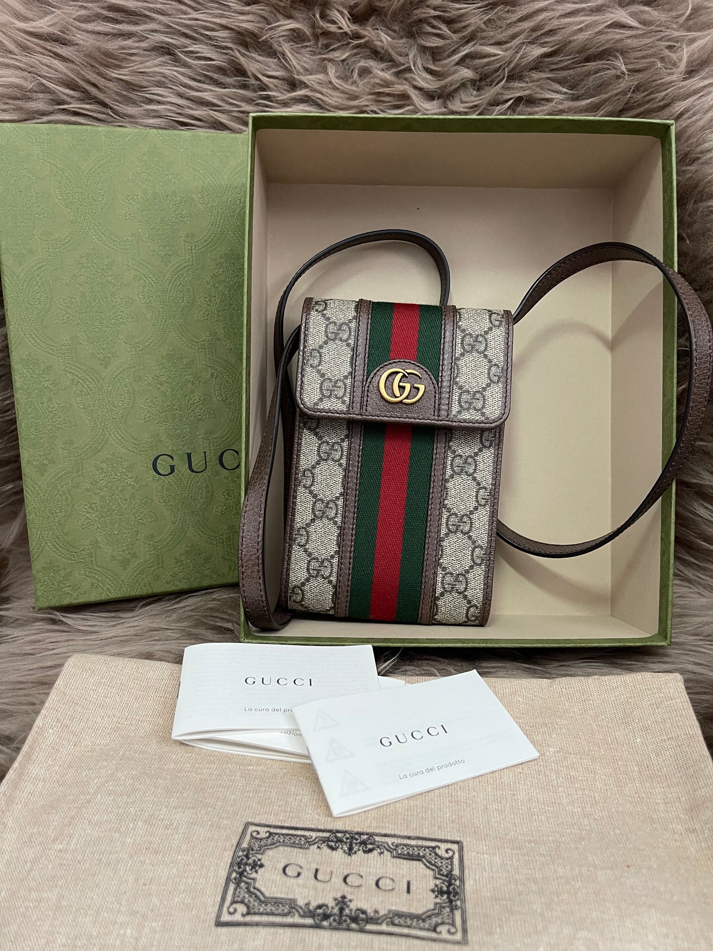 Preloved Gucci GG Ophidia Mini Bag