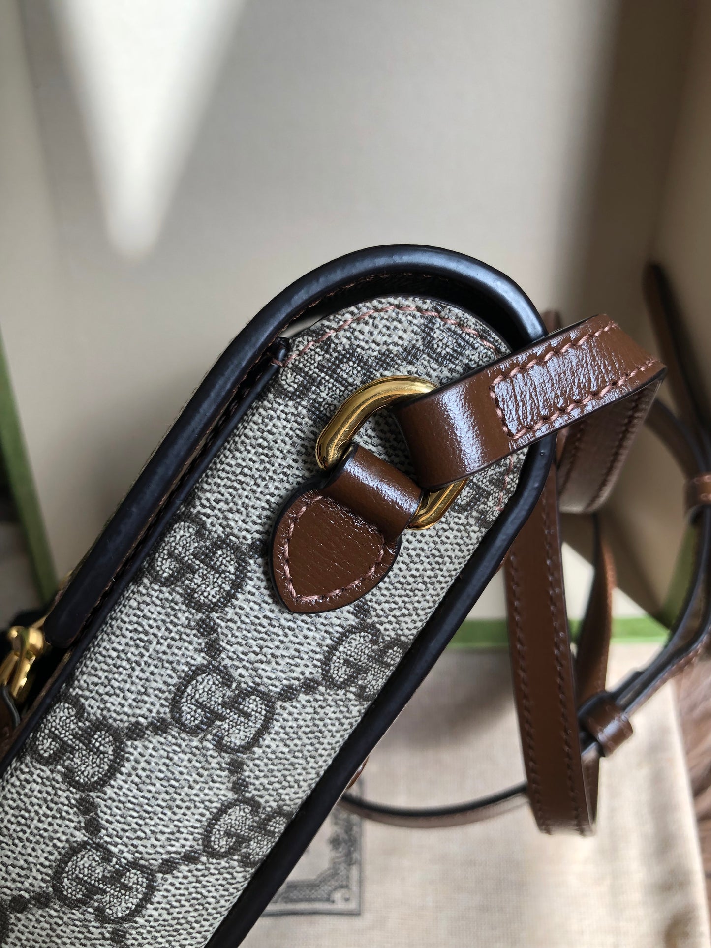 Preloved Gucci Horsebit 1955 mini bag