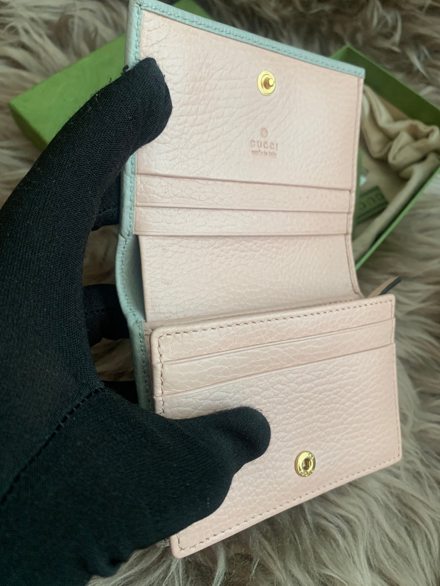 Gucci
GG Marmont card case wallet
