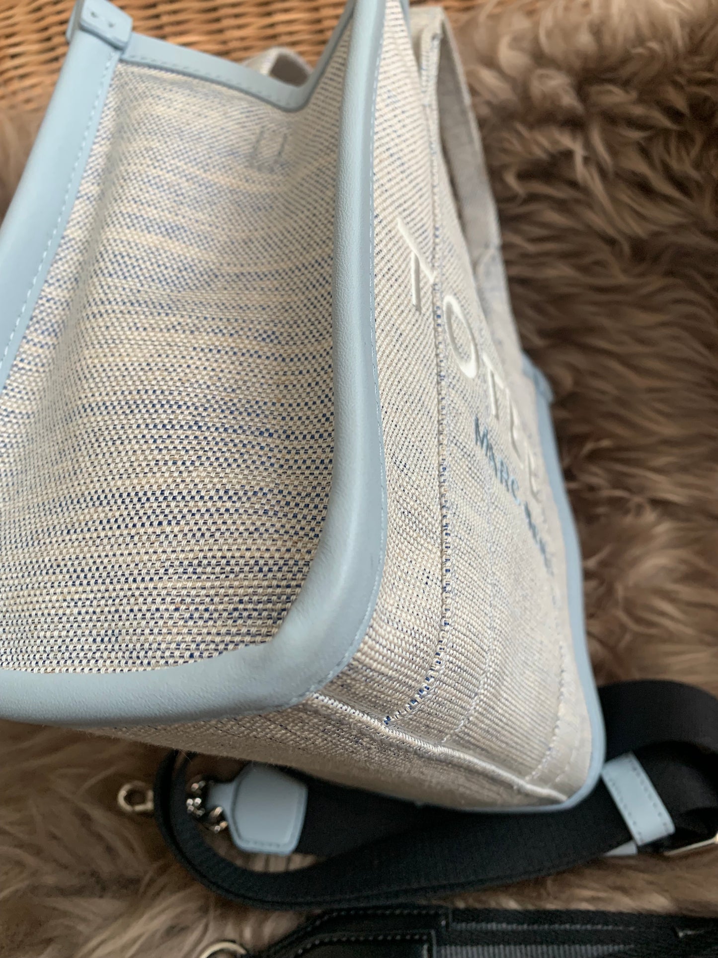 MARC JACOBS
Canvas Small Summer Tote Bag Blue