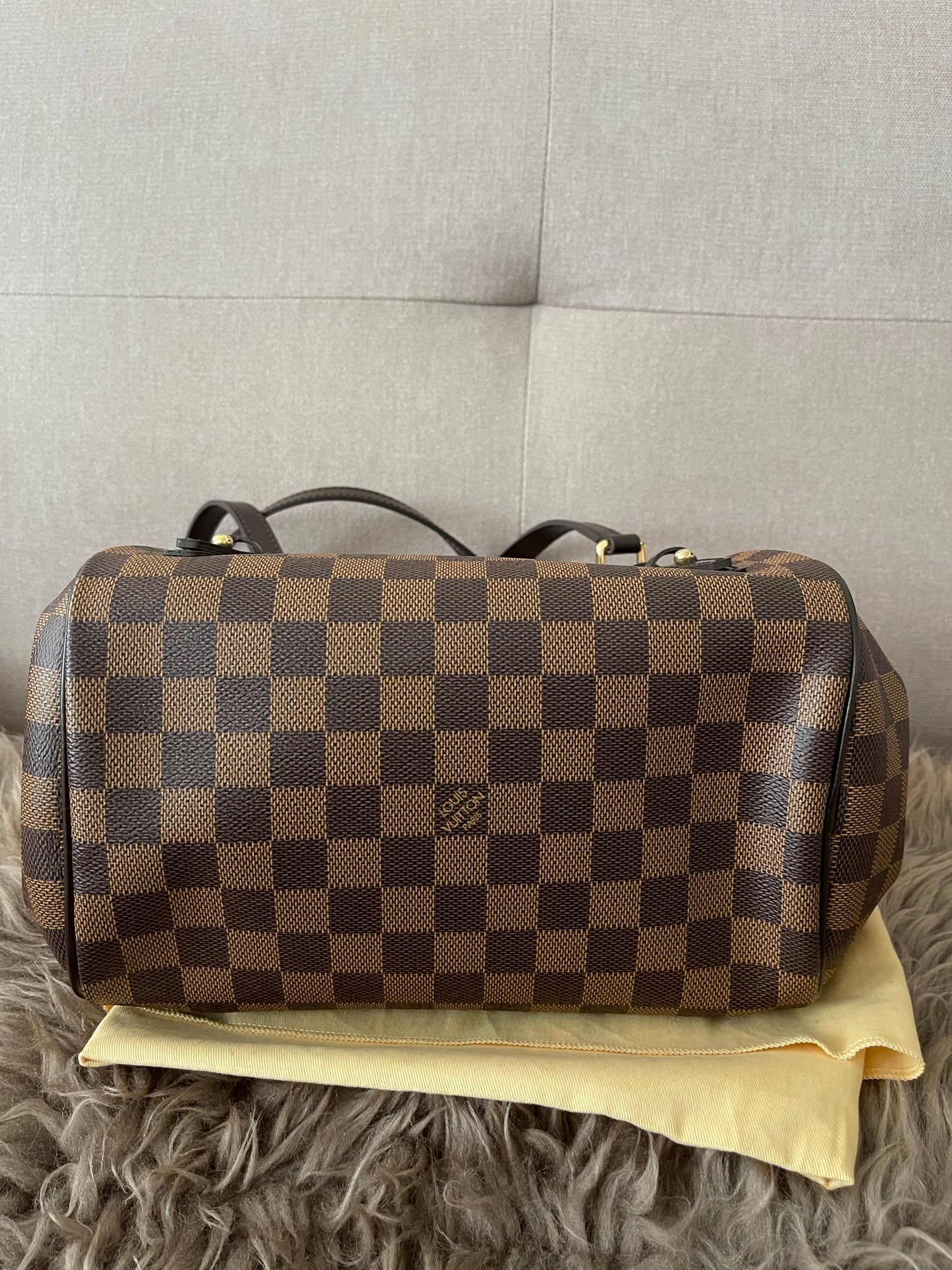 Preloved Authentic Louis Vuitton Damier Rivington PM shoulder bag