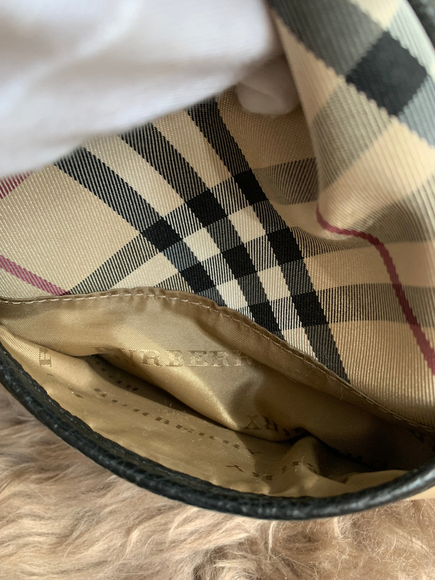 Burberry Nova Check Bowling Boston