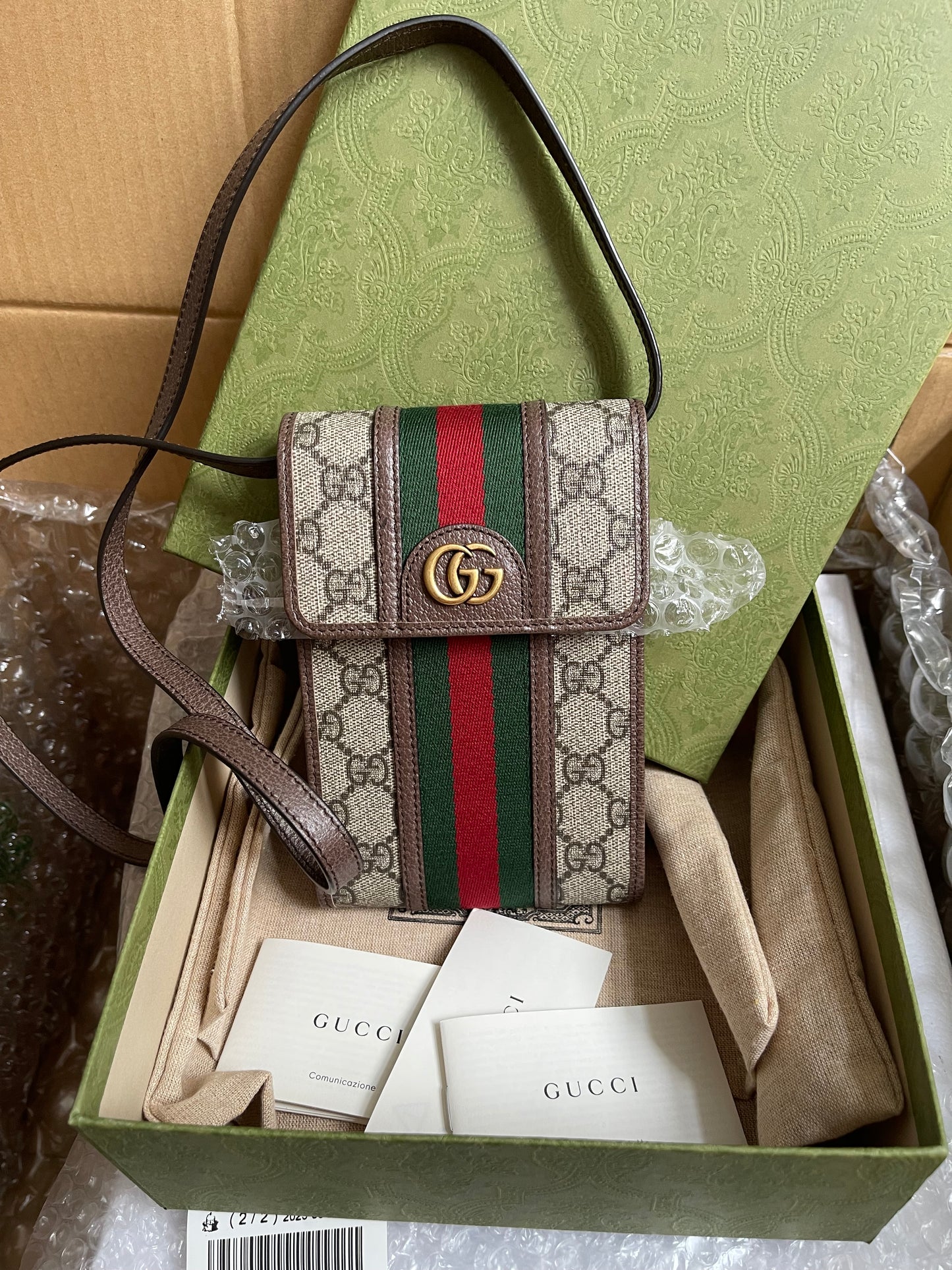 Preloved Gucci GG Ophidia Mini Bag
