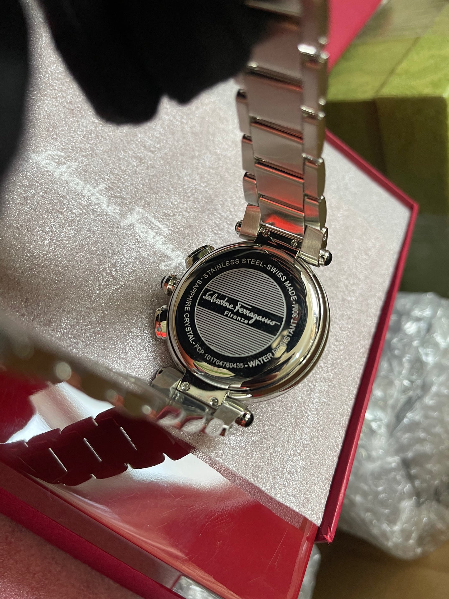 BIG DROP! Preloved Ferragamo Idillio Quartz Chronograph 42mm
