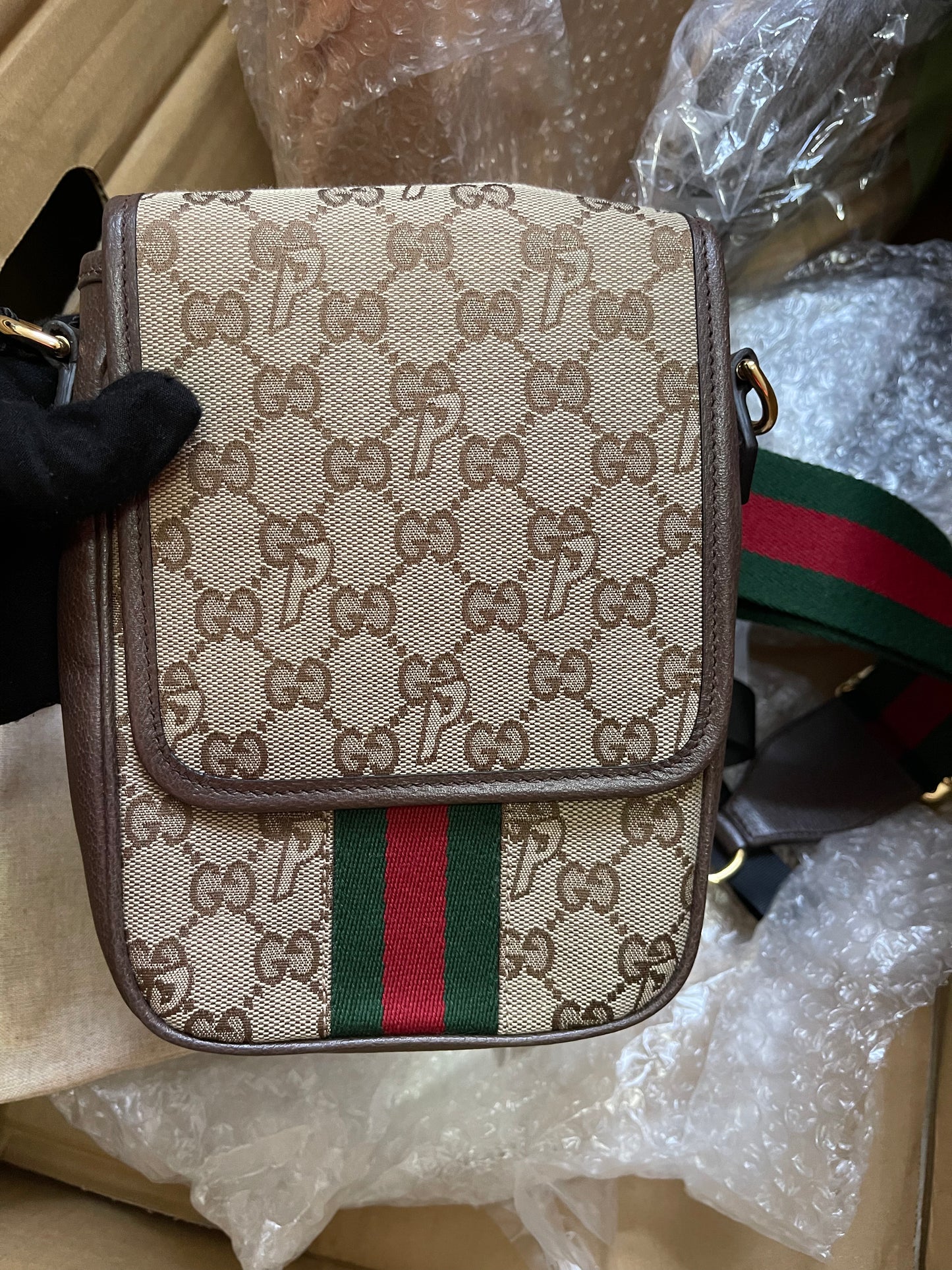 Preloved Gucci X Palace Crossbody Bag
