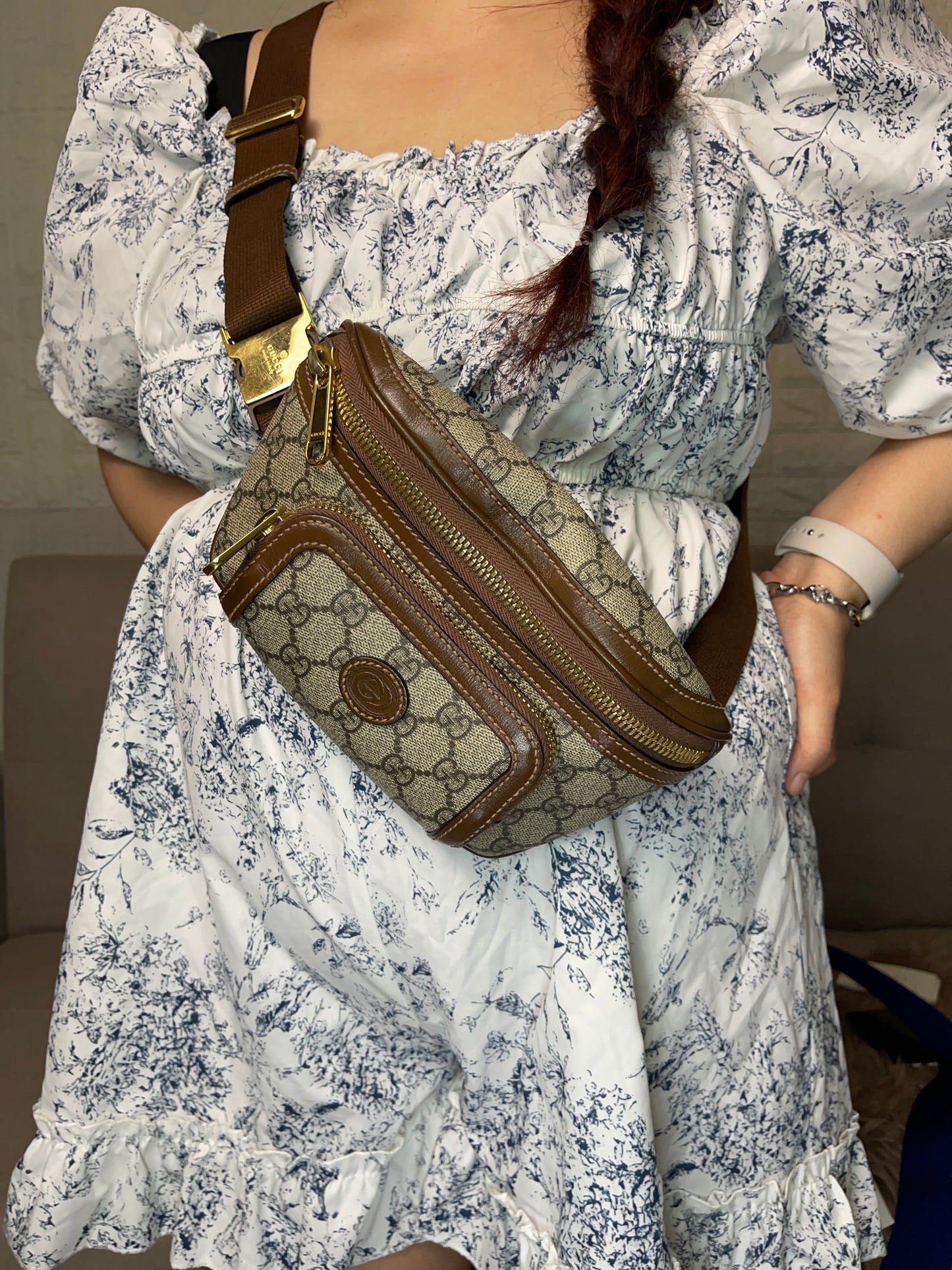 Preloved Gucci Mini Belt Bag – GG Supreme Canvas