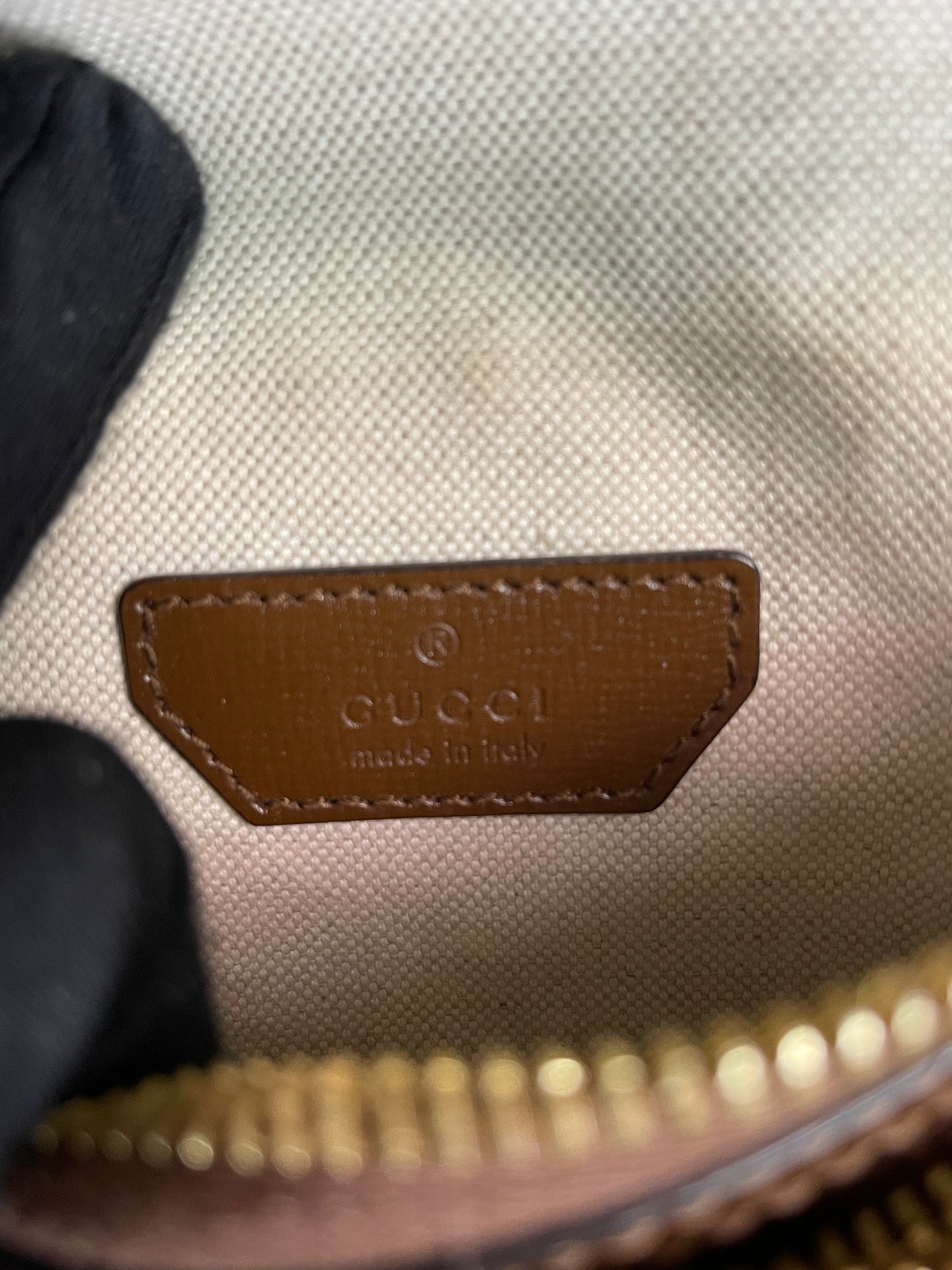 Preloved Gucci Mini Belt Bag – GG Supreme Canvas