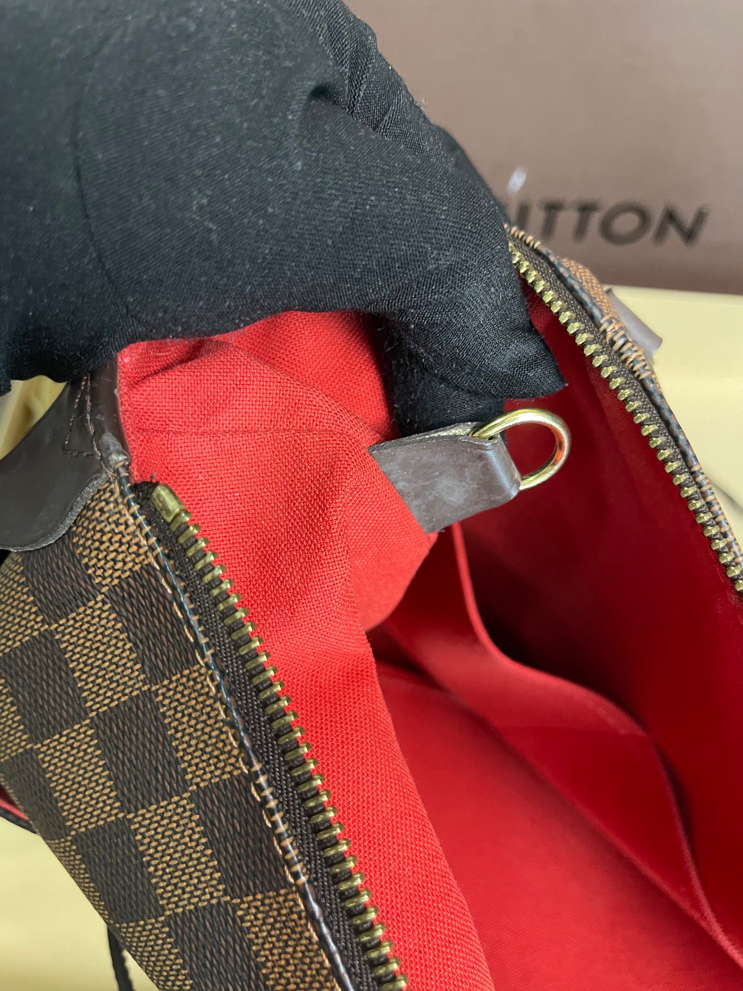 Preloved Louis Vuitton Totally Tote – Damier Ebene