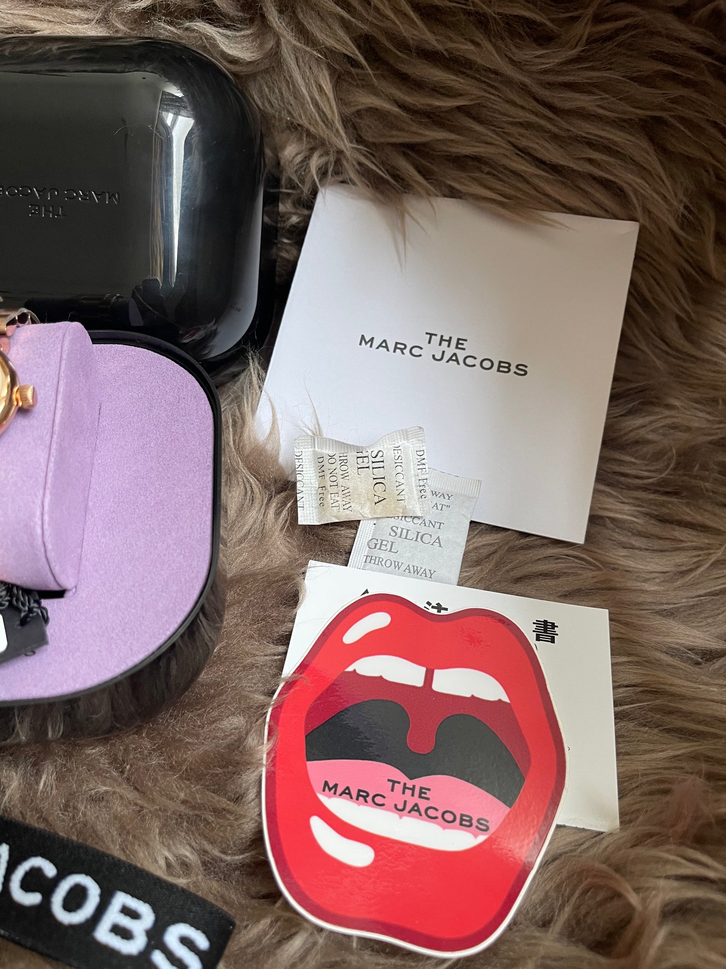 Unused Marc Jacobs "The Round" watch