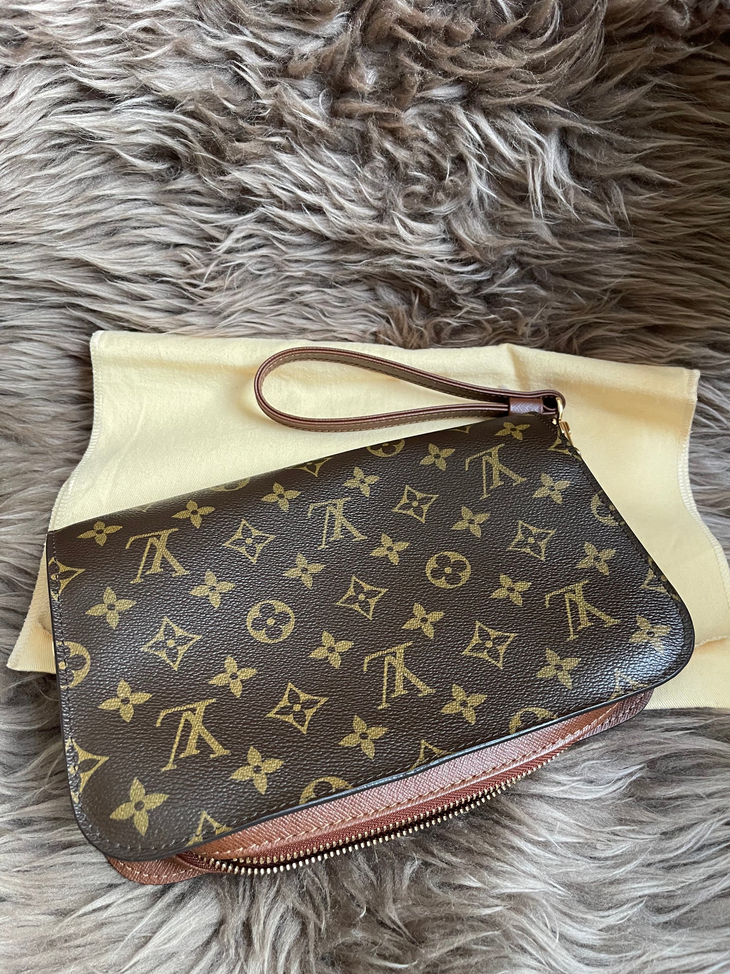 Preloved Louis Vuitton Orsay Monogram Canvas Brown/PVC