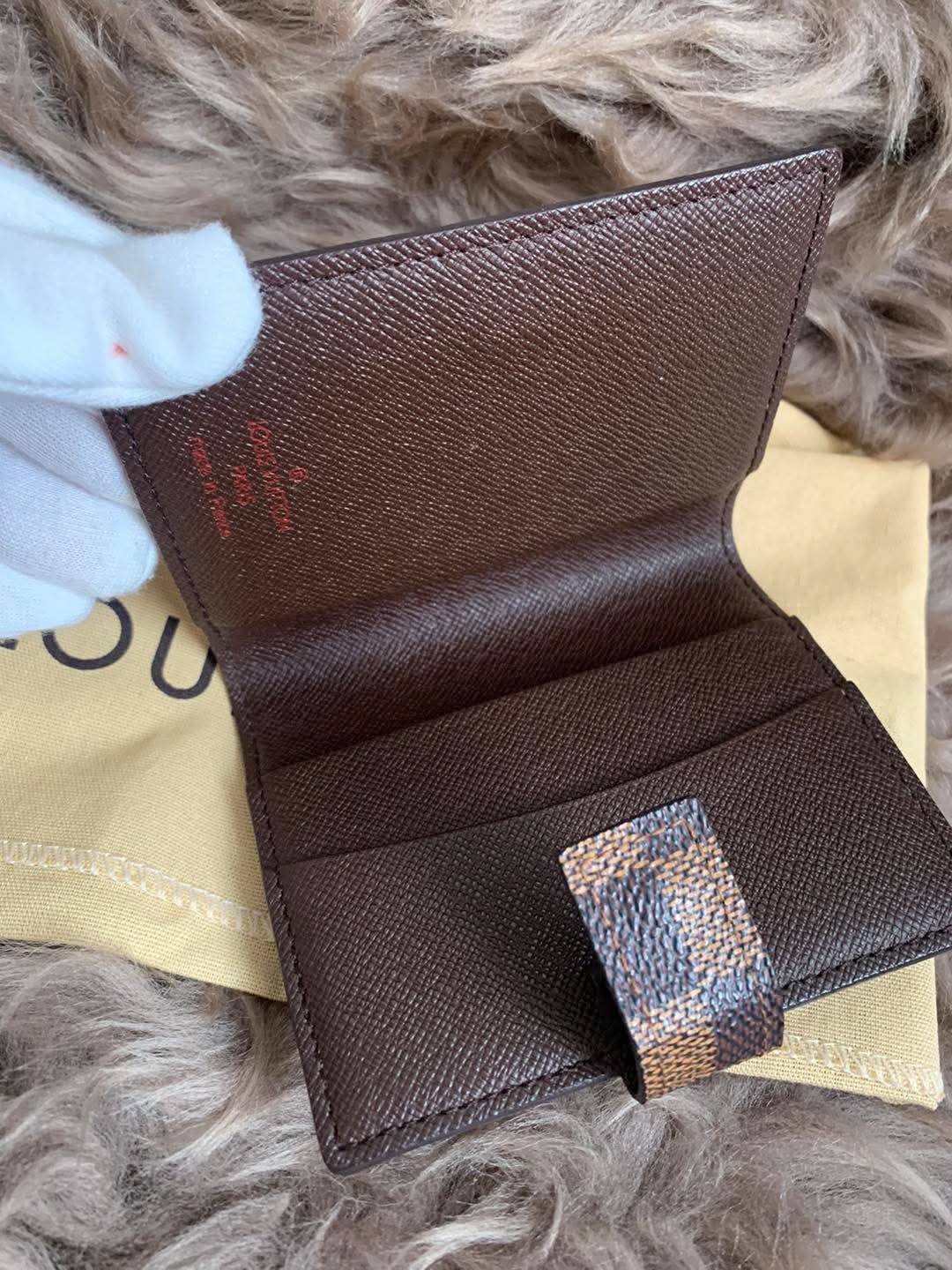 Louis Vuitton Mini Agenda Damier Ebene (Card Holder )