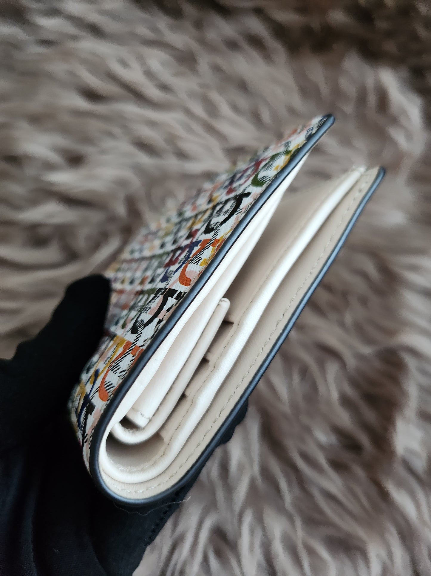 Salvatore Ferragamo Gancini Multicolor Small Wallet