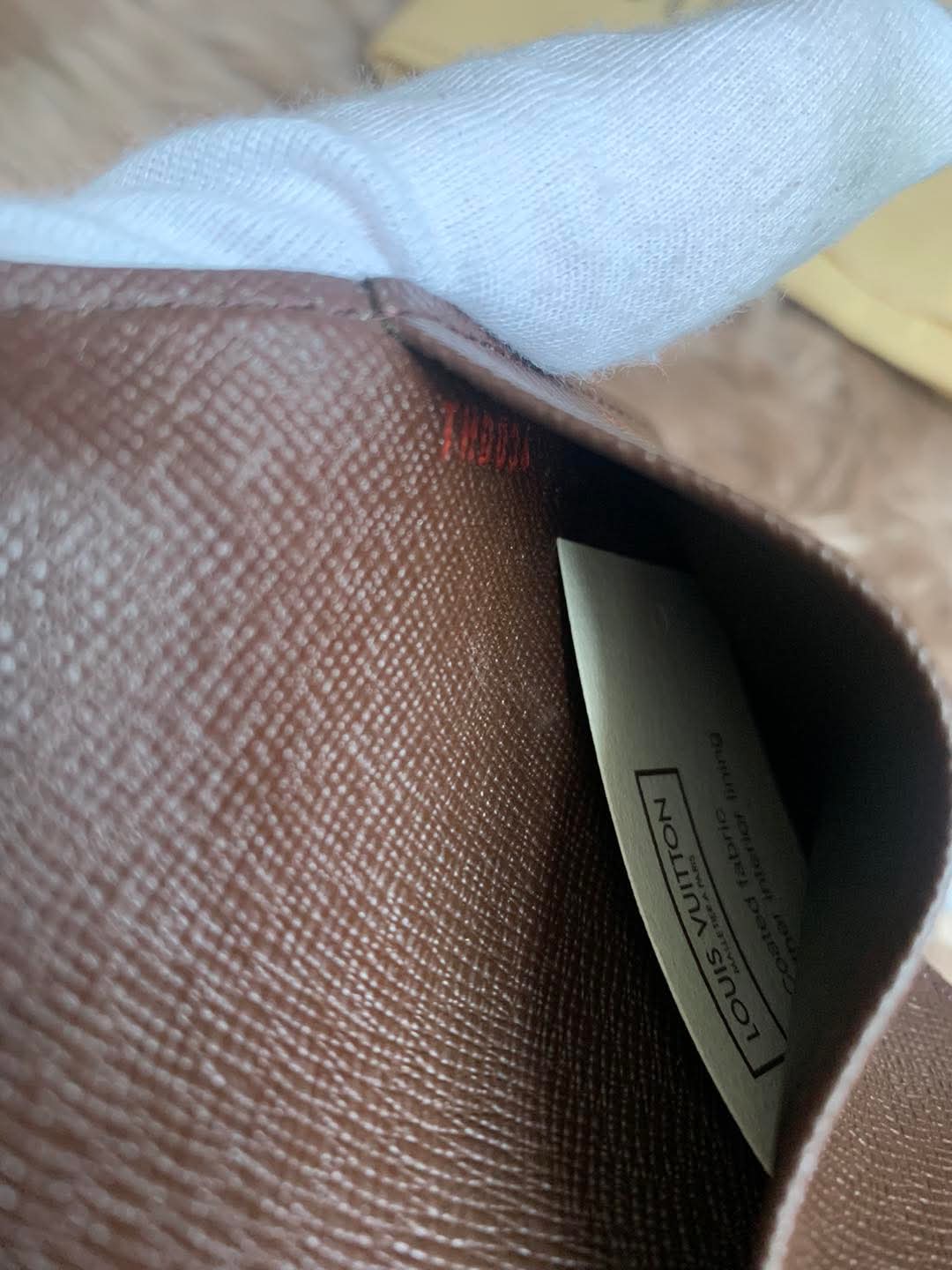 Louis Vuitton Mini Agenda Damier Ebene (Card Holder )