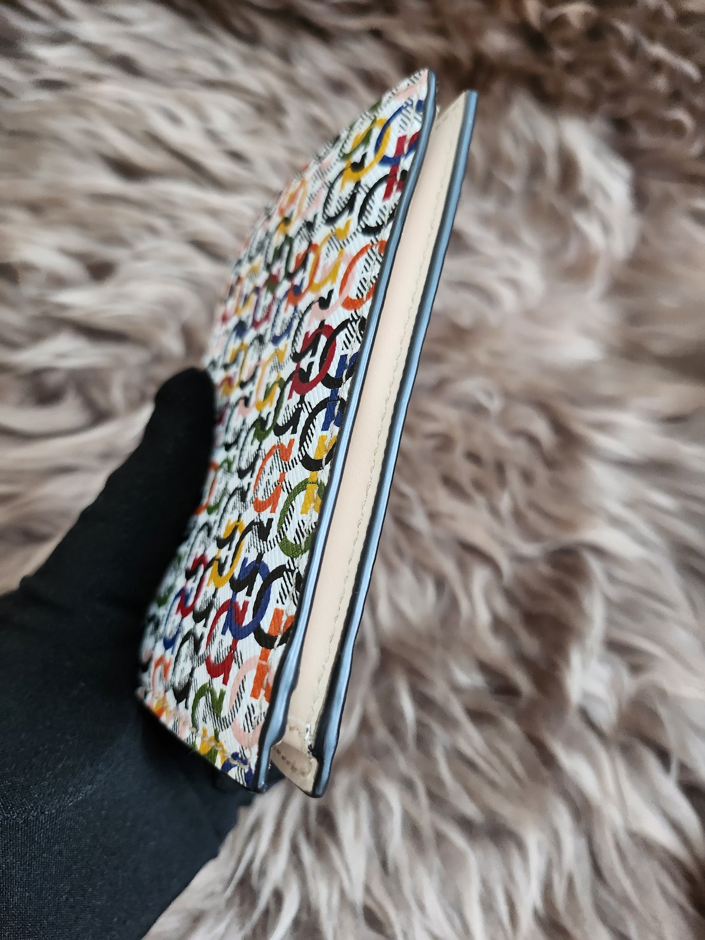Salvatore Ferragamo Gancini Multicolor Small Wallet