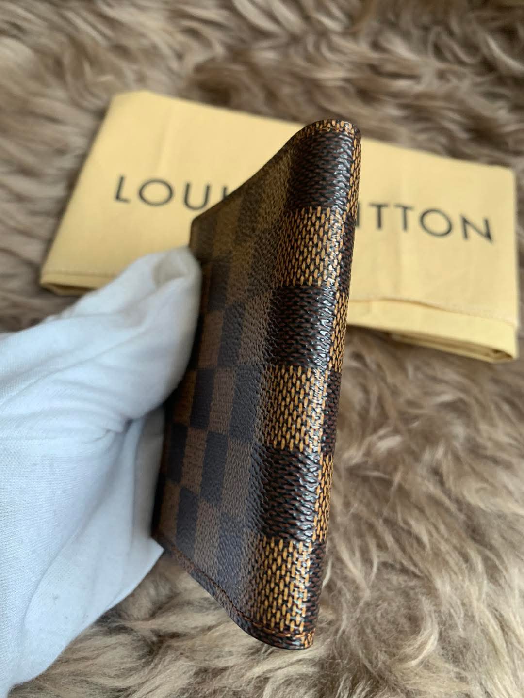 Louis Vuitton Mini Agenda Damier Ebene (Card Holder )