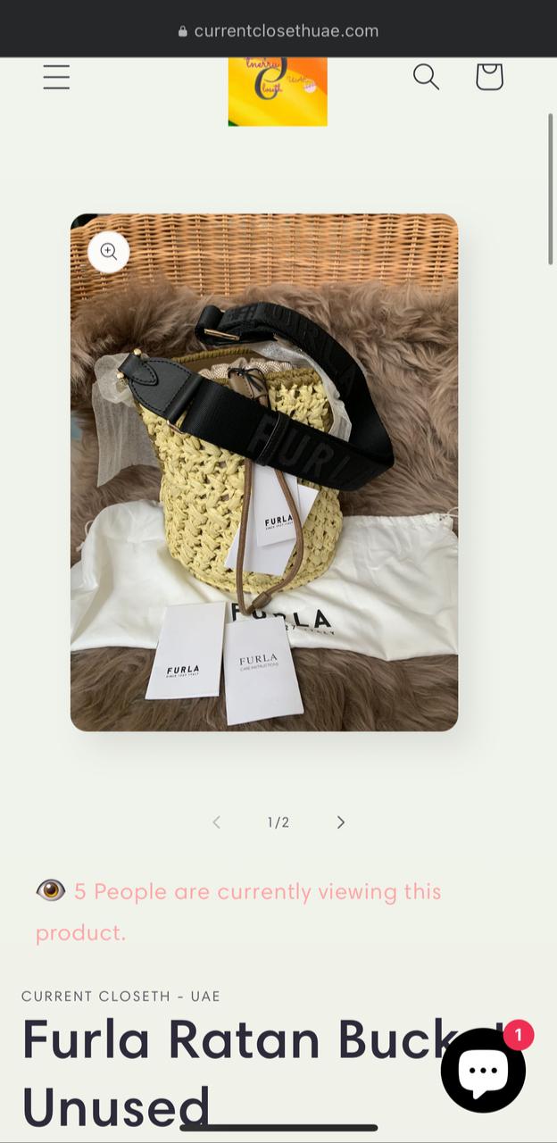 Furla Ratan Bucket Unused