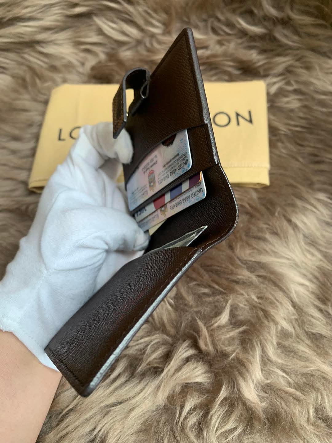 Louis Vuitton Mini Agenda Damier Ebene (Card Holder )